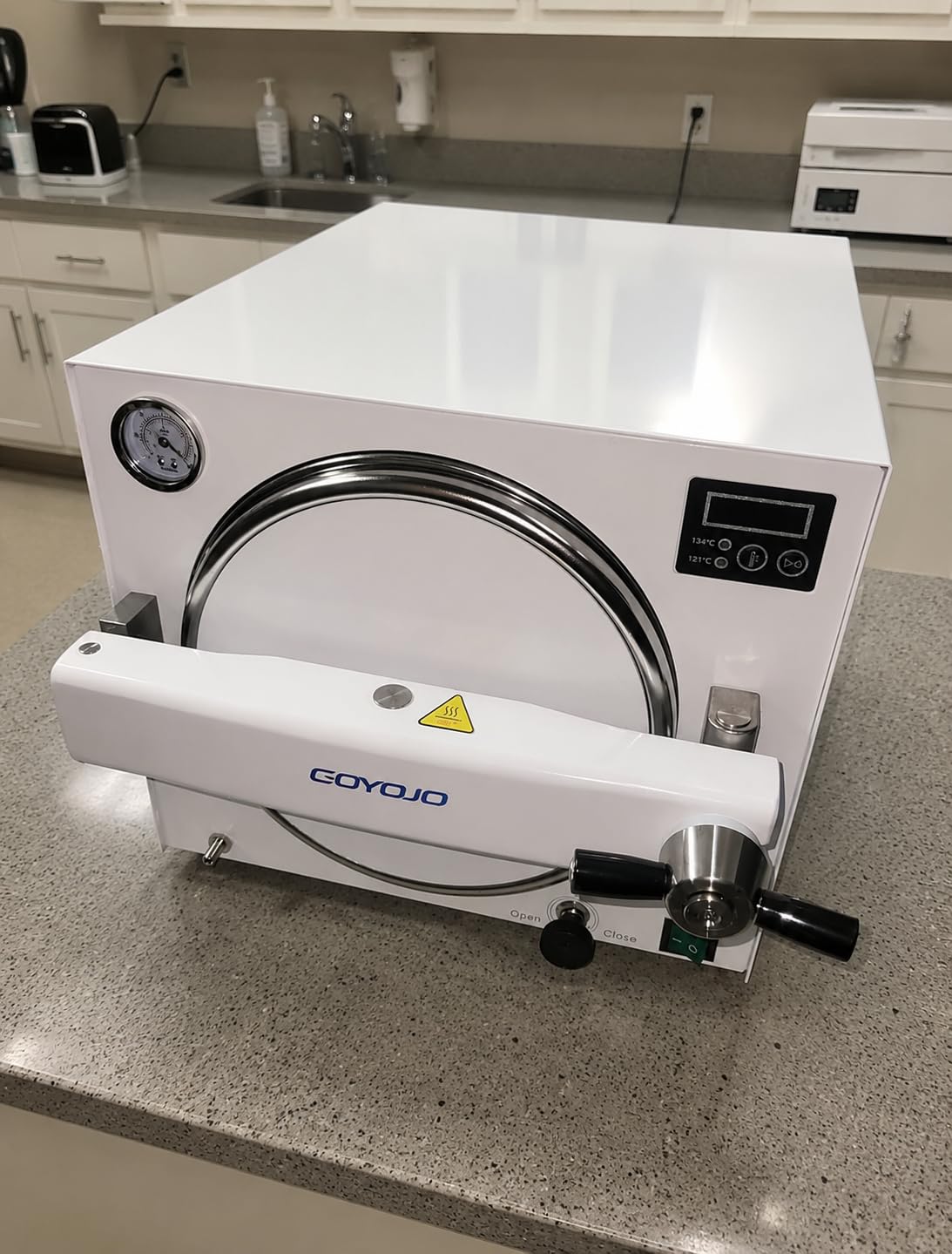 18L Autoclave Sterilizer - Tabletop Class N High Pressure Steam Sterilizer Autoclave Machine with Digital Control, Fast Cycle & Secure Door Lock - for Tattoo, Dental, Beauty Salon & Lab customer photo 2