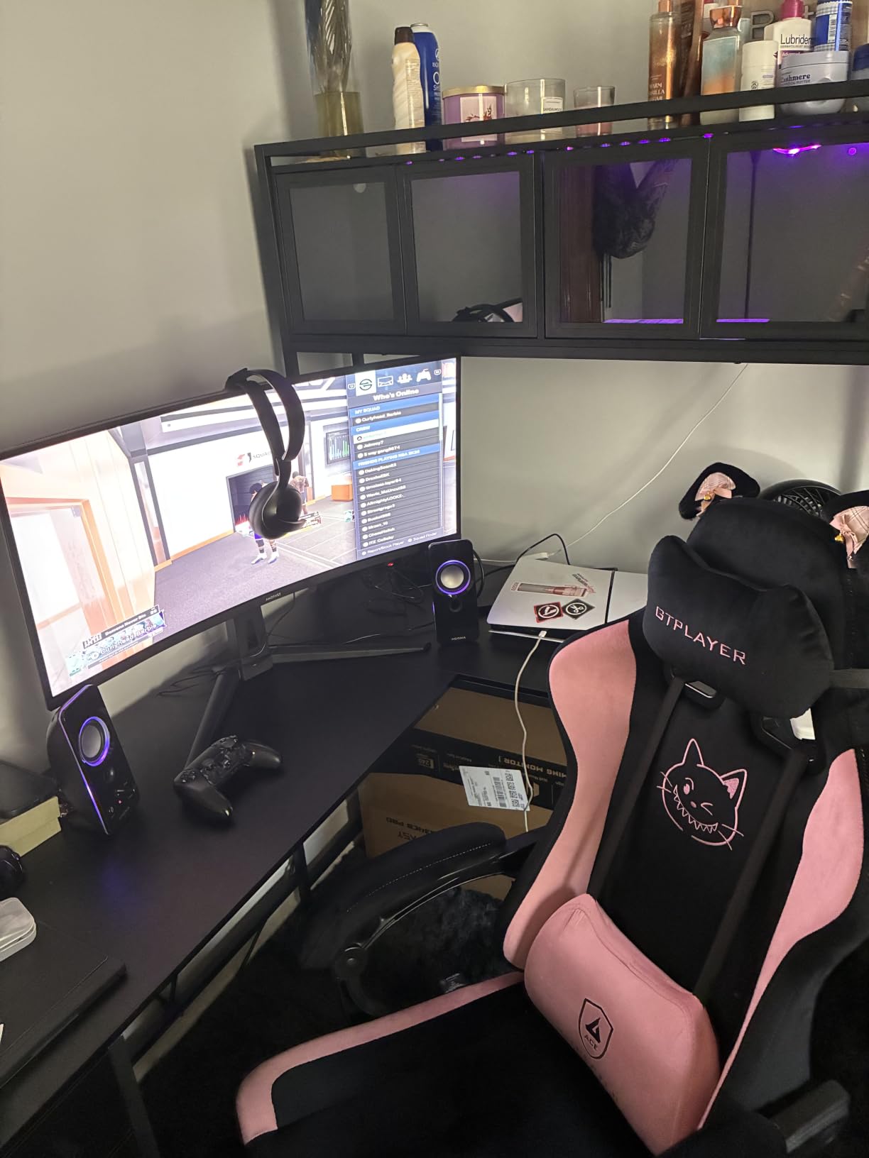 Amzfast 27 Inch Gaming Monitor, 240Hz 1ms FHD 1080P, Adaptive Sync, HDR400 | 4000:1, 125% sRGB, Built-in Speakers, HDMI/DP, VESA, Retractable Headphone Holder, AMZG27F5 Pro for Competitive FPS customer photo 1