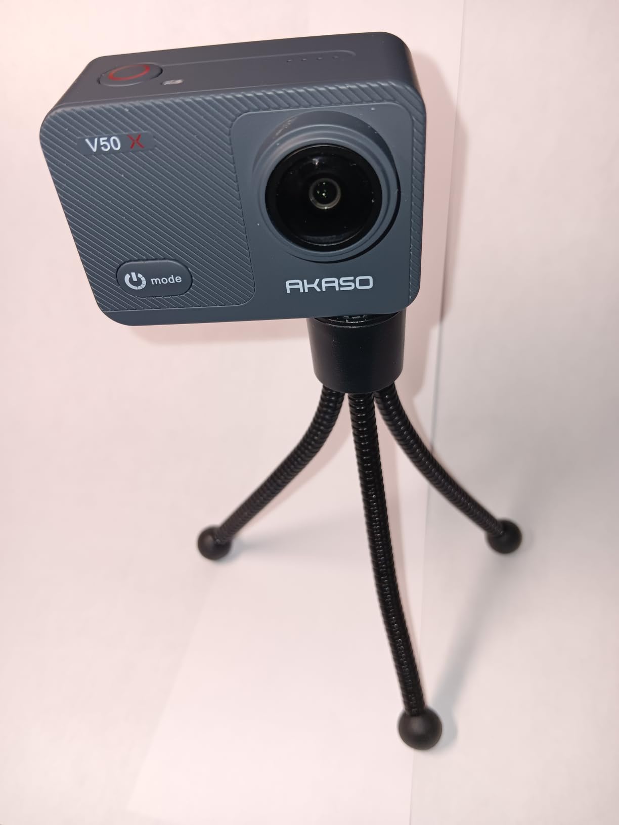 AKASO V50X Native 4K30fps WiFi Action Camera with EIS Touch Screen 4X Zoom 131 feet Waterproof Camera Support External Mic Remote Control with Helmet Accessories (with 256GB MicroSD Card) customer photo 1