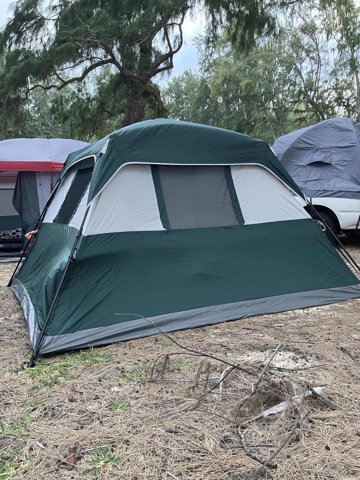 Instant 6 Person Tent for Camping with Rainfly, Under 60s Setup, 10 x 9ft customer photo 1