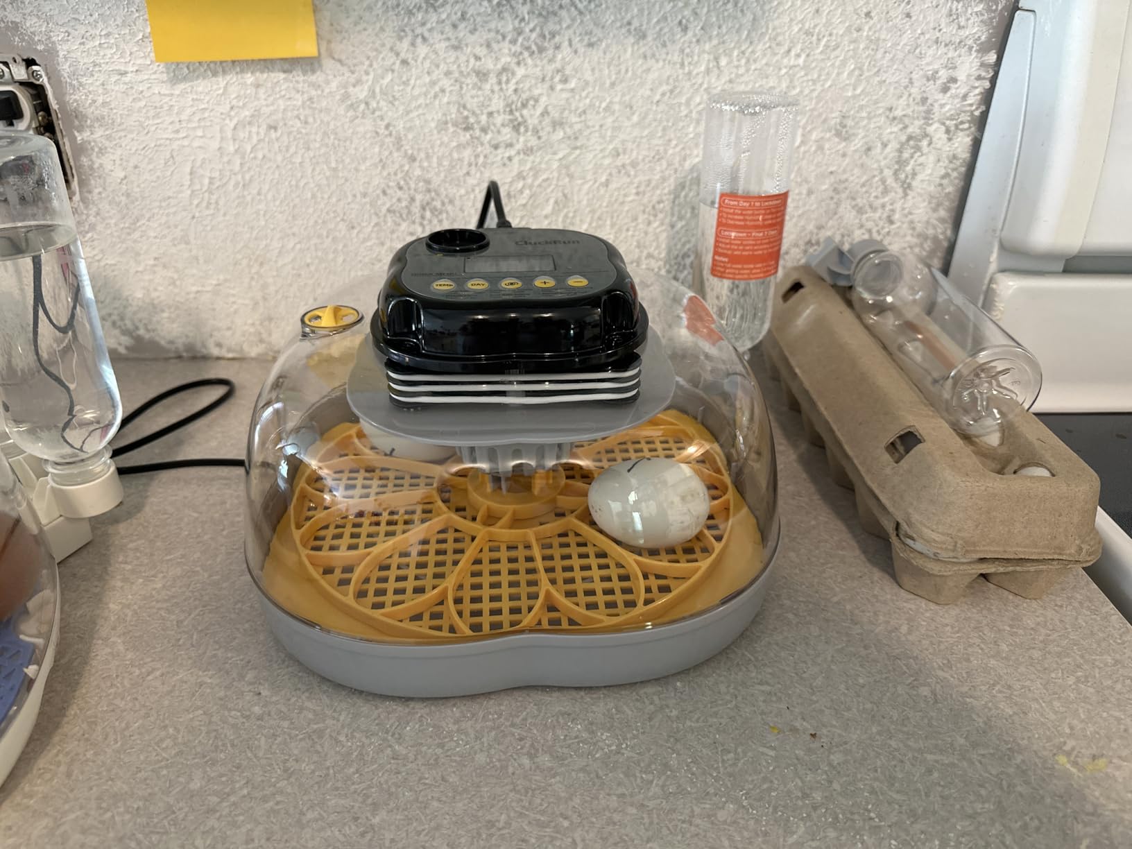 25 Egg Incubators for Hatching Eggs, Auto Turning, Temp & Humidity Control | Auto Water Refill, Auto Egg Turning, Turning Timer, Incubation Timer, Built-in Egg Candler & Protective Wall Design customer photo 1
