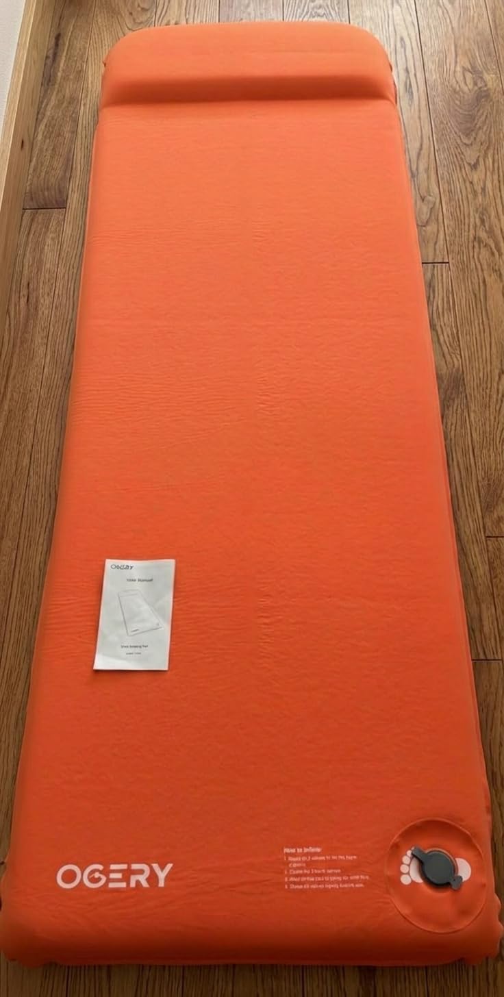 OGERY Self-Inflating Sleeping Pad, 3