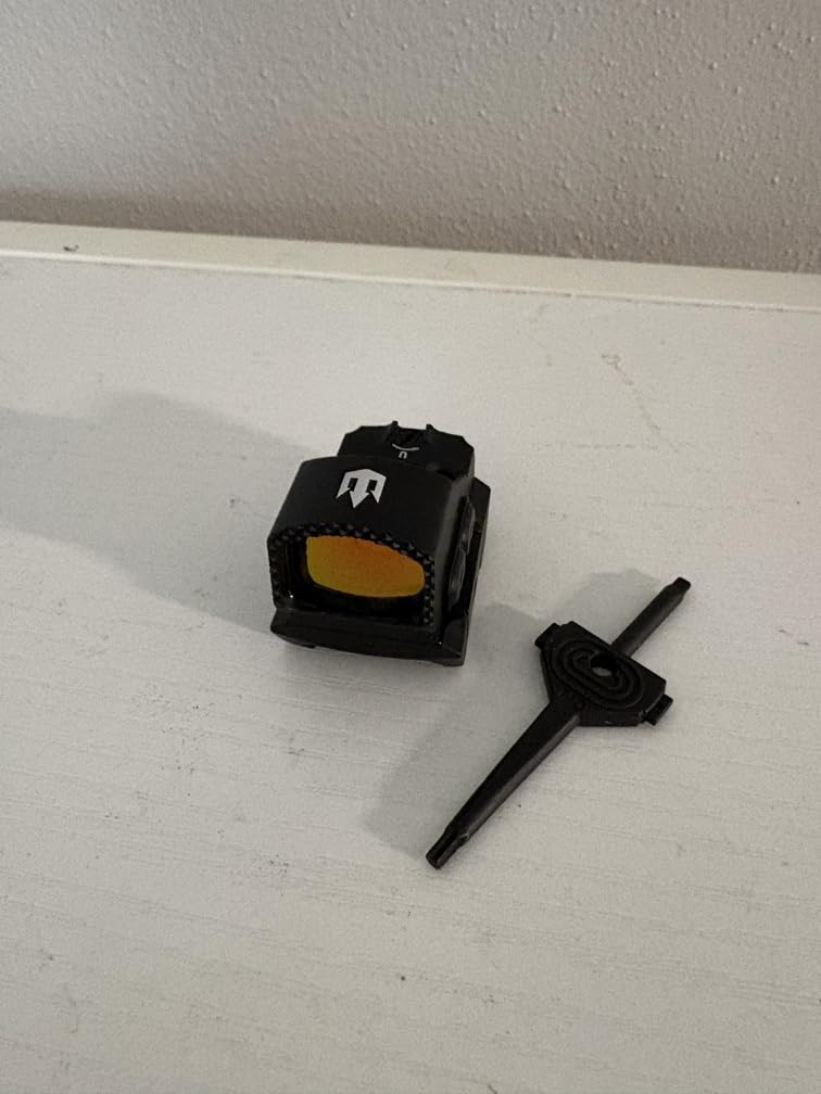 Triton Nautilus2 Micro Red Dot Sight for Pistol - RMSc 407K 507K Footprint - 3 MOA Red Dot Optic with Integrated Rear Sights customer photo 1