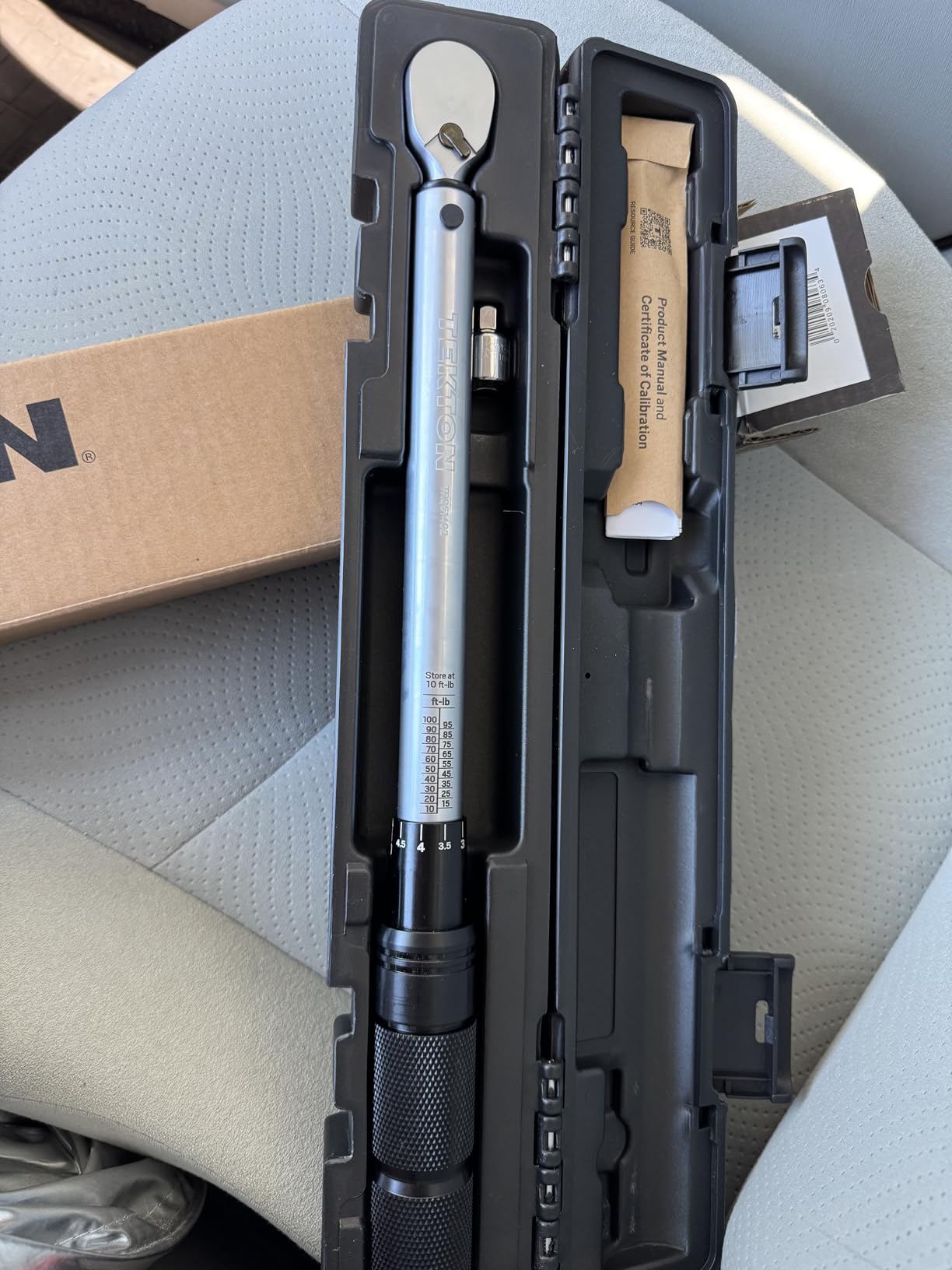 TEKTON 1/2 Inch Drive Micrometer Torque Wrench | TRQ52402 customer photo 1