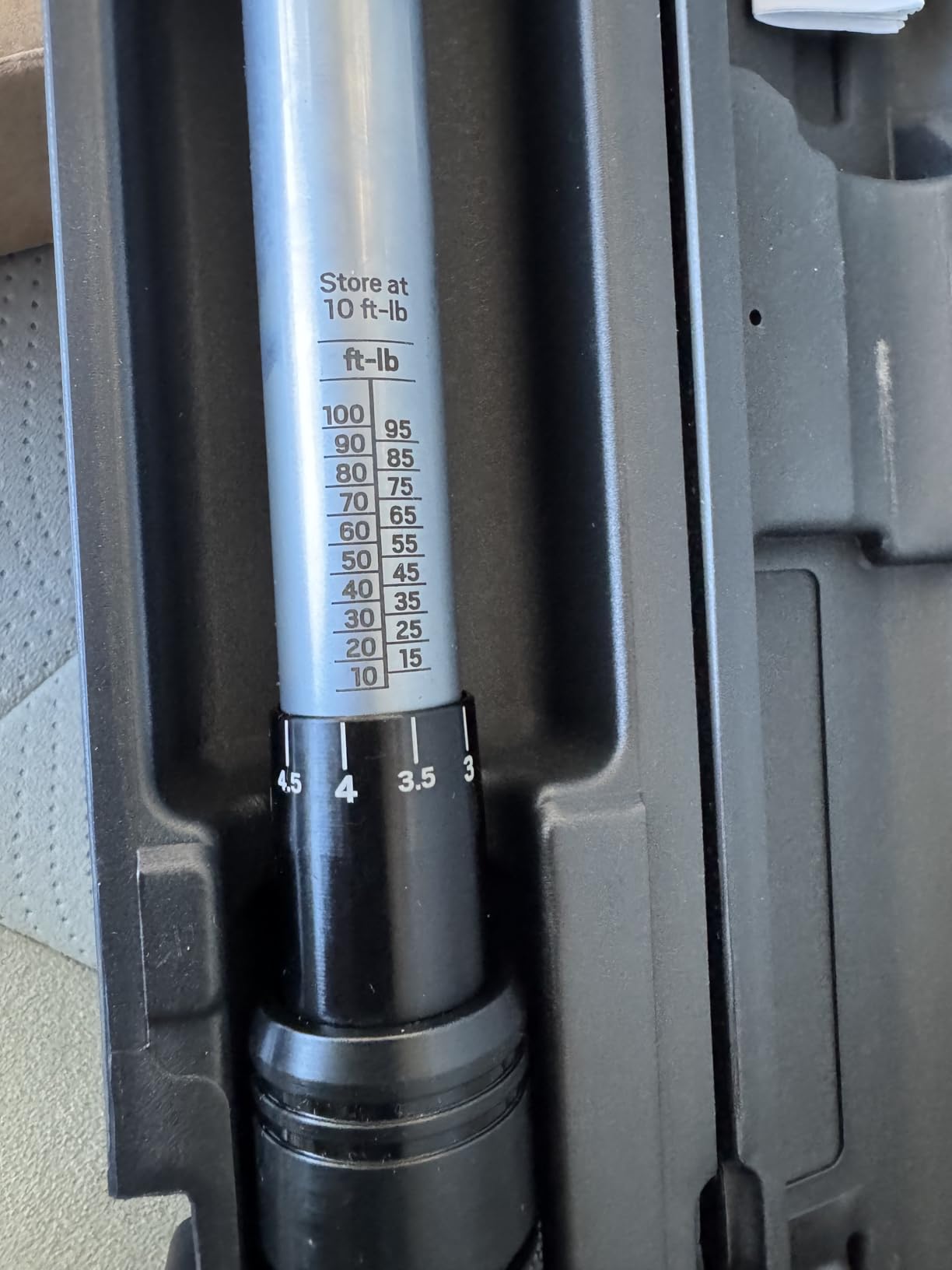 TEKTON 1/2 Inch Drive Micrometer Torque Wrench | TRQ52402 customer photo 2