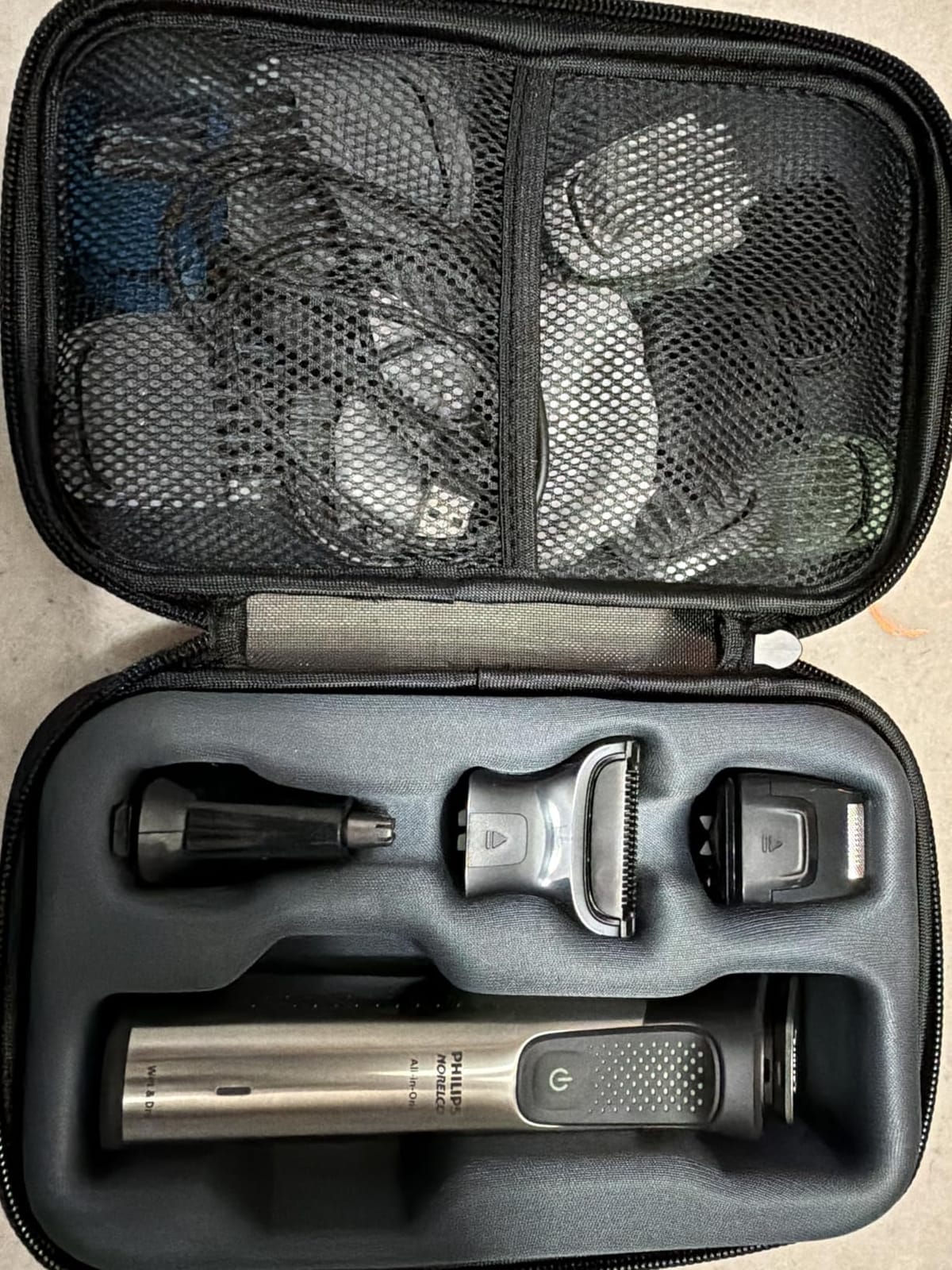 Philips Norelco All-in-One 9000 23-in-1 Trimmer, Face, Hair & Body, Steel | Premium All-in-One Grooming, 29 Length Settings, Full Metal Blades, BeardSense Technology, 6-Hour Runtime, Travel Case customer photo 1