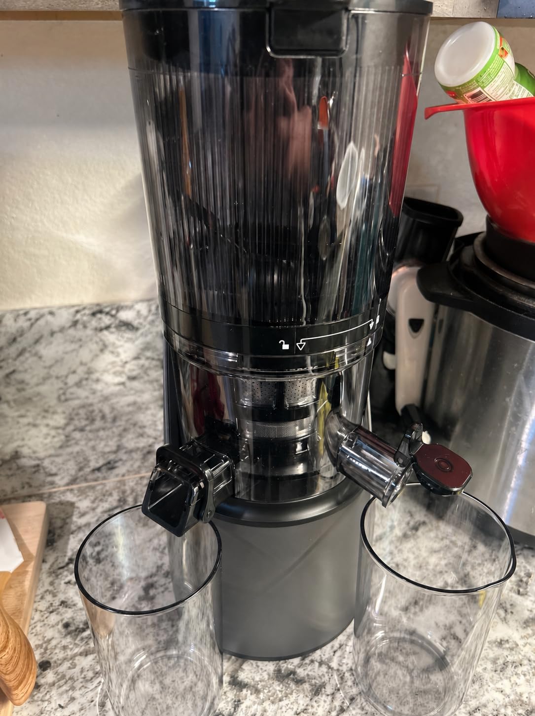 EanOruus Juicer Machines, 3-in-1 Cold Press Juicer with 6.5
