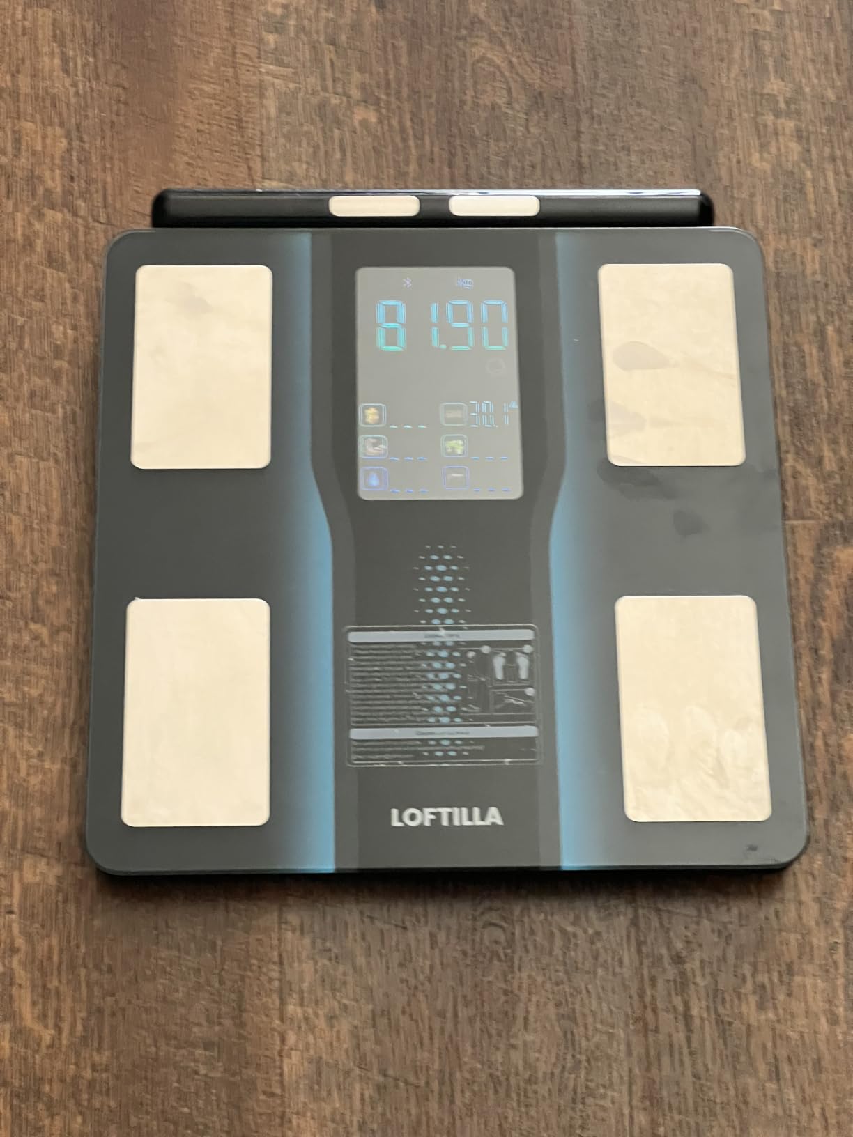 LOFTILLA Scale for Body Weight, BMI, Body Fat, Muscle Mass, 5.4