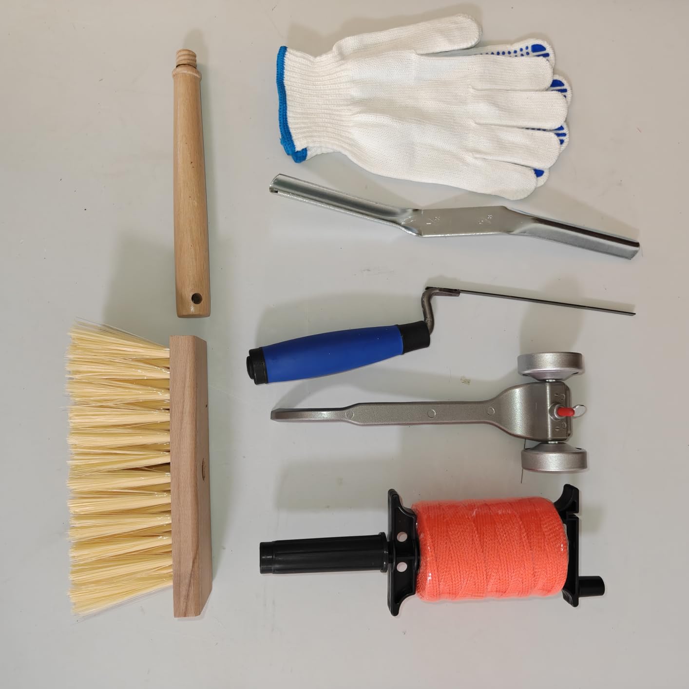 17-Piece Masonry Hand Tools Set with String Line, Trowels, Jointer and Tool Bag customer photo 2