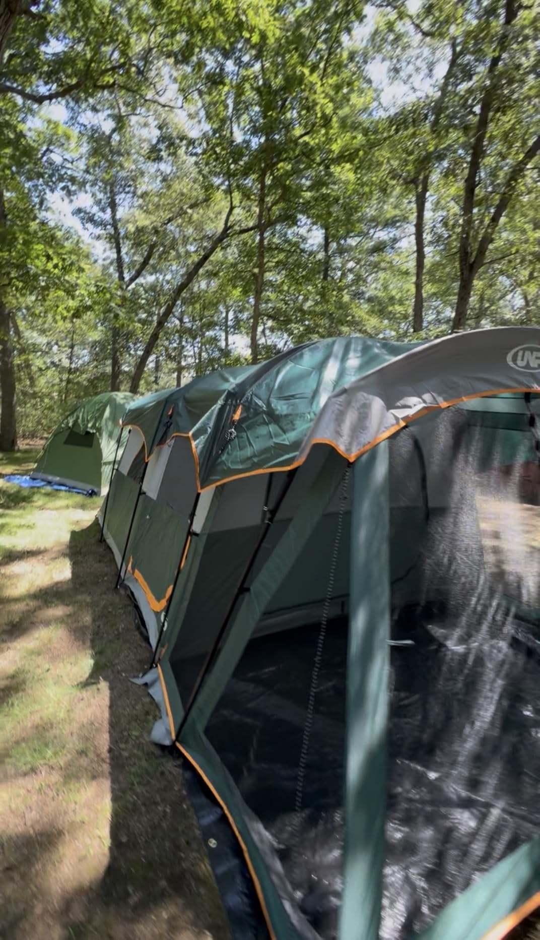 UNP Camping Tent 8 Person Waterproof Big Tunnel Tent with Screen Porch customer photo 2