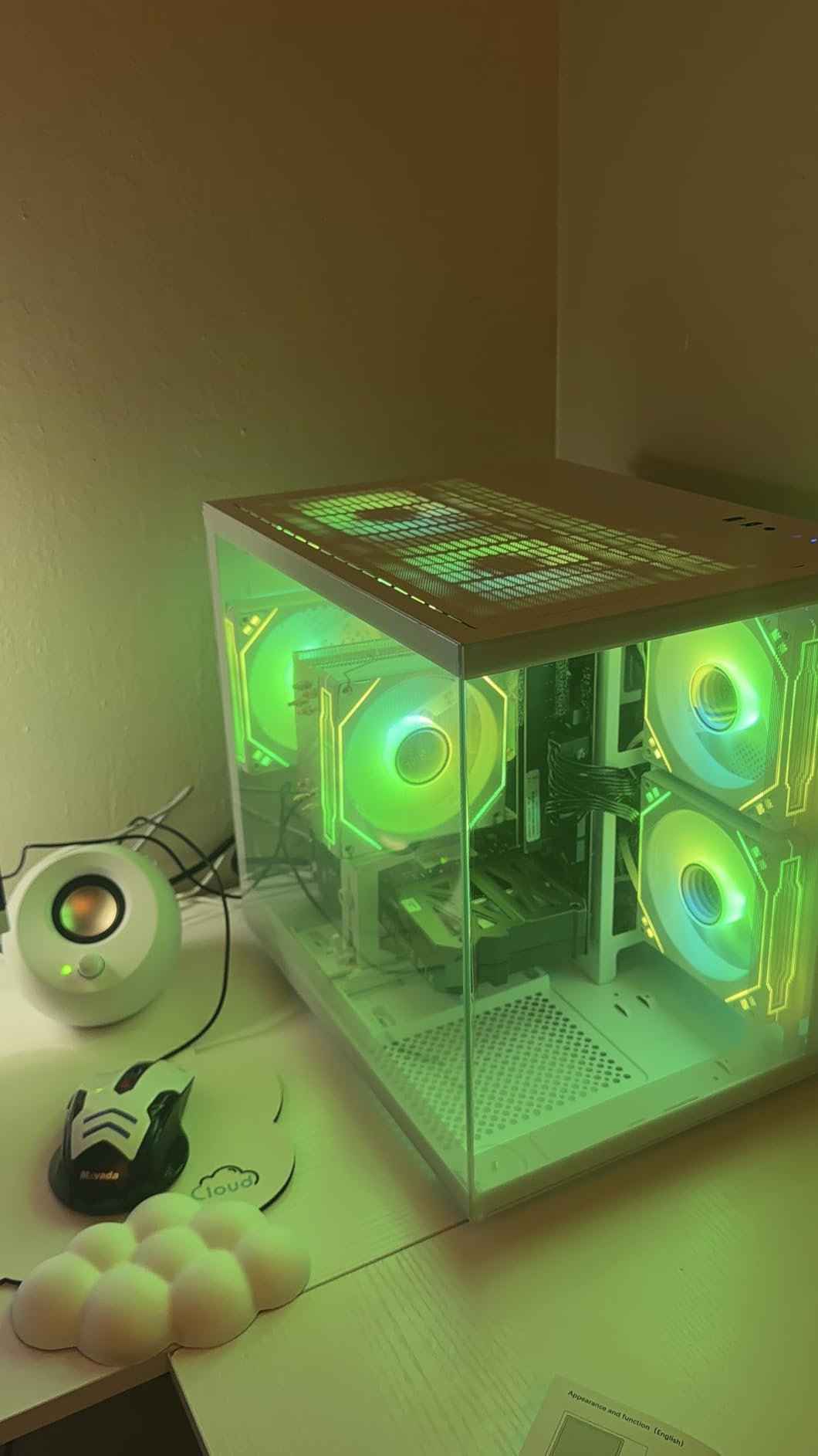 suevery Prebuilt Gaming PC, Core I9, RTX 5060TI 8G Desktop Computer | 14th Gen 14900HX (24Cores 32Threads Up to 5.8G), DDR5 16G RAM, NVMe 1TB SSD, Tower Gaming PC Bundle Home 4K Pro customer photo 2