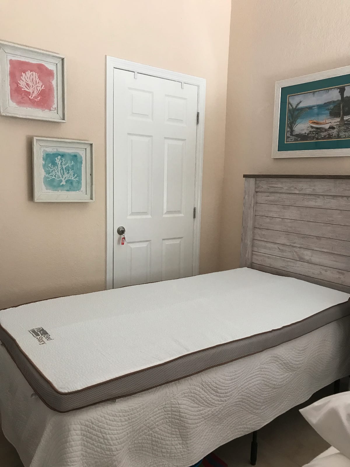 BedStory Cooling Mattress Topper Queen Size, 3 Inch Gel Infused Memory Foam Topper with Cool-to-Touch Removable Cover, Pressure Relief & Deep Refresh Sleep, CertiPUR-US Certified customer photo 2