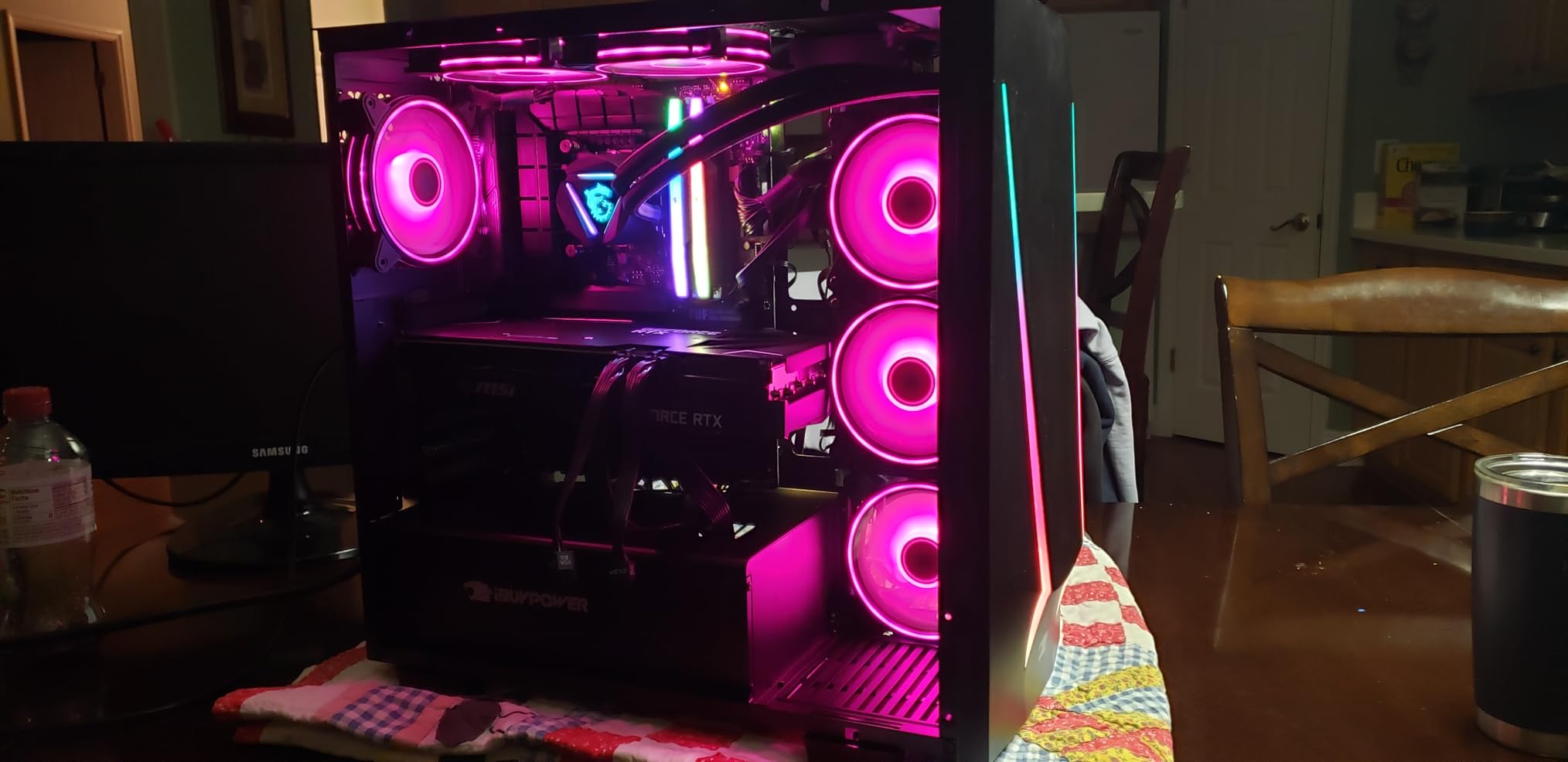 iBUYPOWER Element Gaming PC Desktop Computer Intel Core i7 14700F CPU, NVIDIA GeForce RTX 5070 12GB GPU, 32GB DDR5 RAM, 1TB NVMe SSD, Windows 11 Home, Gamer Keyboard and Mouse - EBI7N5704 customer photo 1
