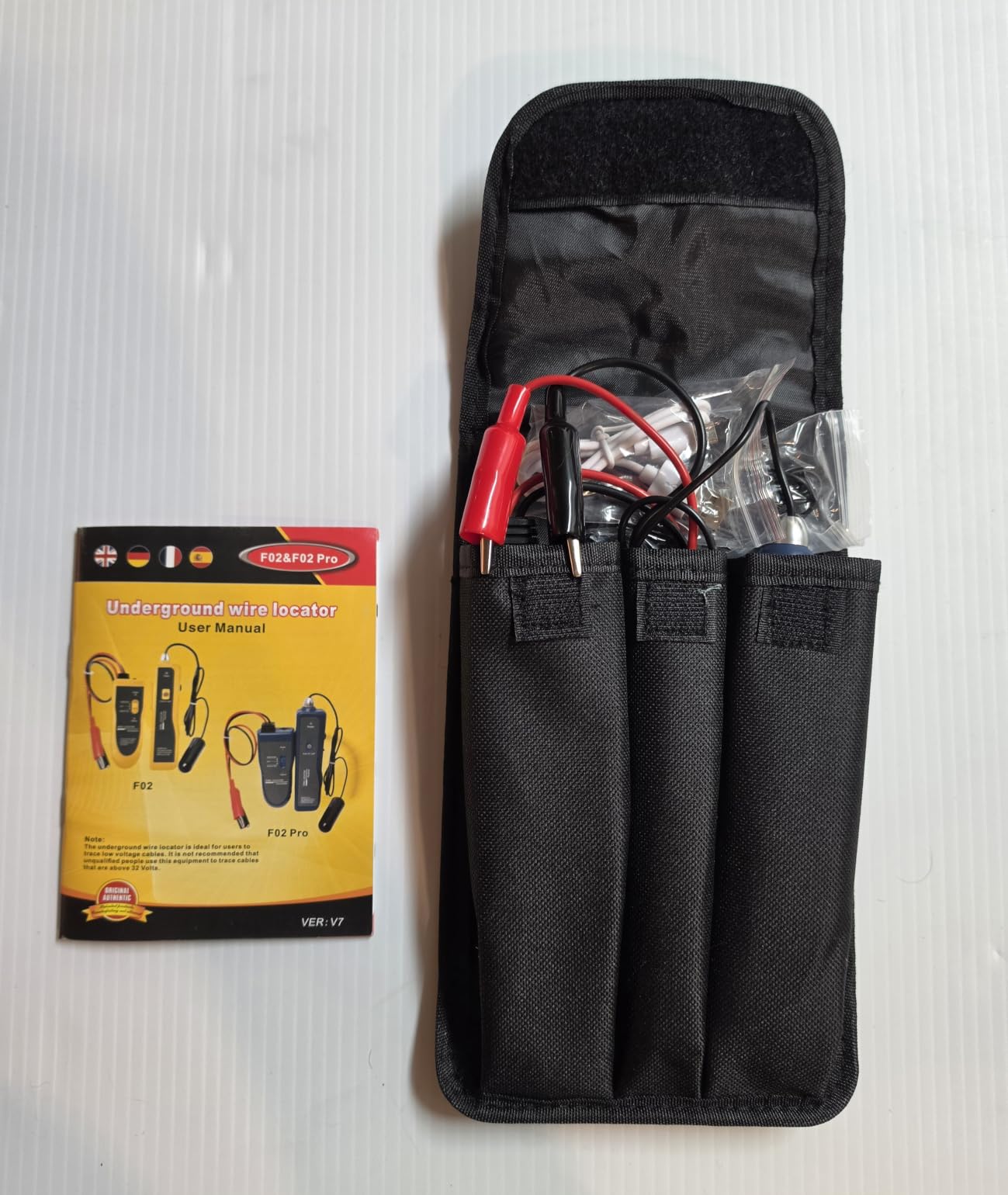 F02 Underground Wire Locator & Fault Finder, Buried Cables with Earphone, Fast Break/Short Detection for Dog Fence & Irrigation Wires customer photo 1