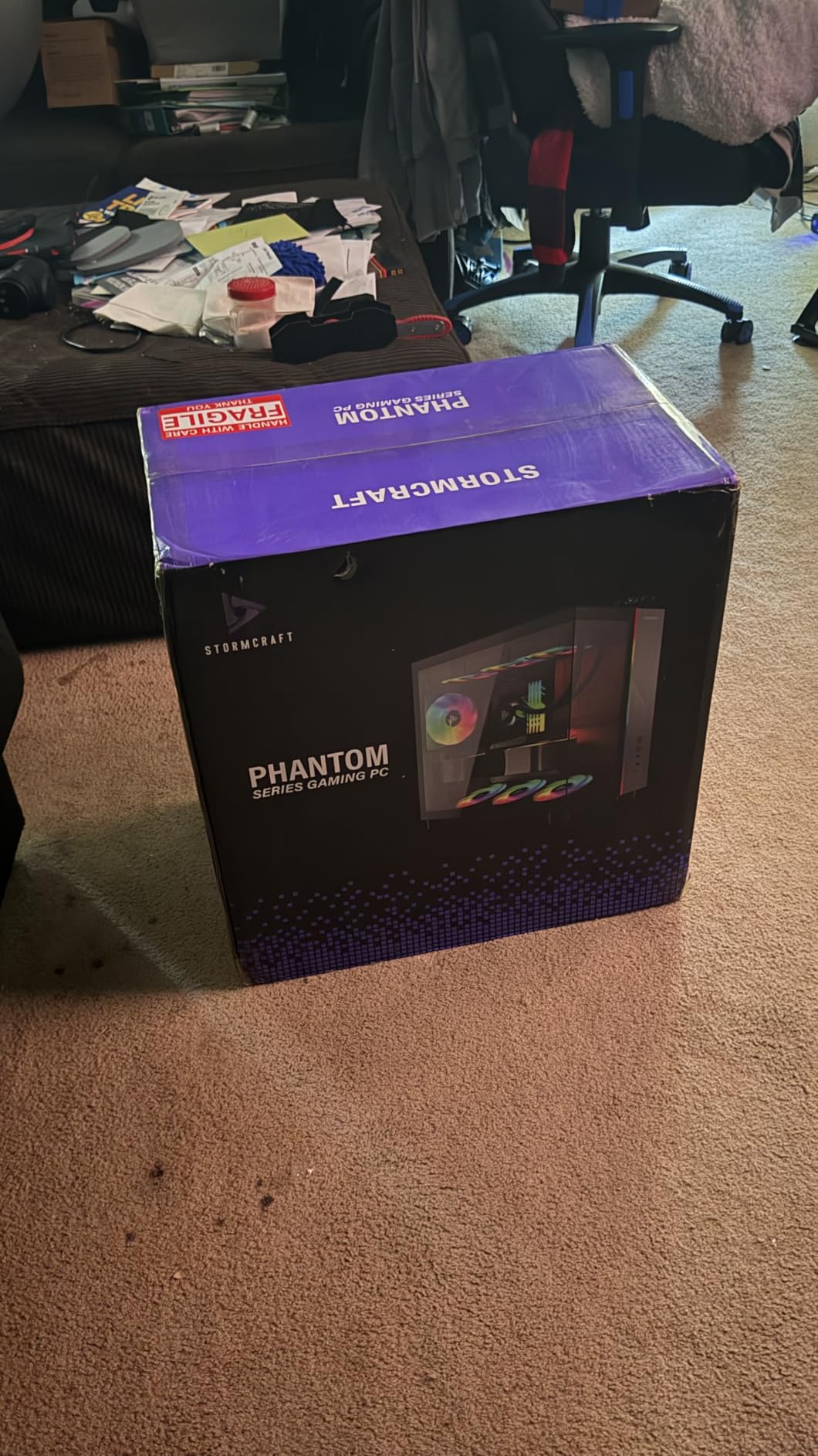 STORMCRAFT Phantom RTX 5080 Gaming PC Ryzen 7 9800X3D 32GB DDR5 2TB SSD | AMD Ryzen 7 5.2GHz,6000MHz RAM,B850 Chipset,850W PSU,360mm AIO,RGB Keyboard Mouse,WiFi BT HDMI AI Prebuilt Gaming Desktop customer photo 1
