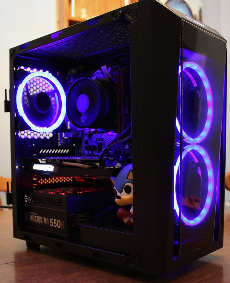 Skytech Gaming Azure 3 Gaming PC, Ryzen 7 9850X3D, RX 9070 XT | | 32GB DDR5 RAM 5600, 2TB Gen4 NVMe M.2 SSD, Windows 11, 850W GOLD ATX 3 PSU, 360 ARGB AIO , Wi-Fi 5, Desktop customer photo 2
