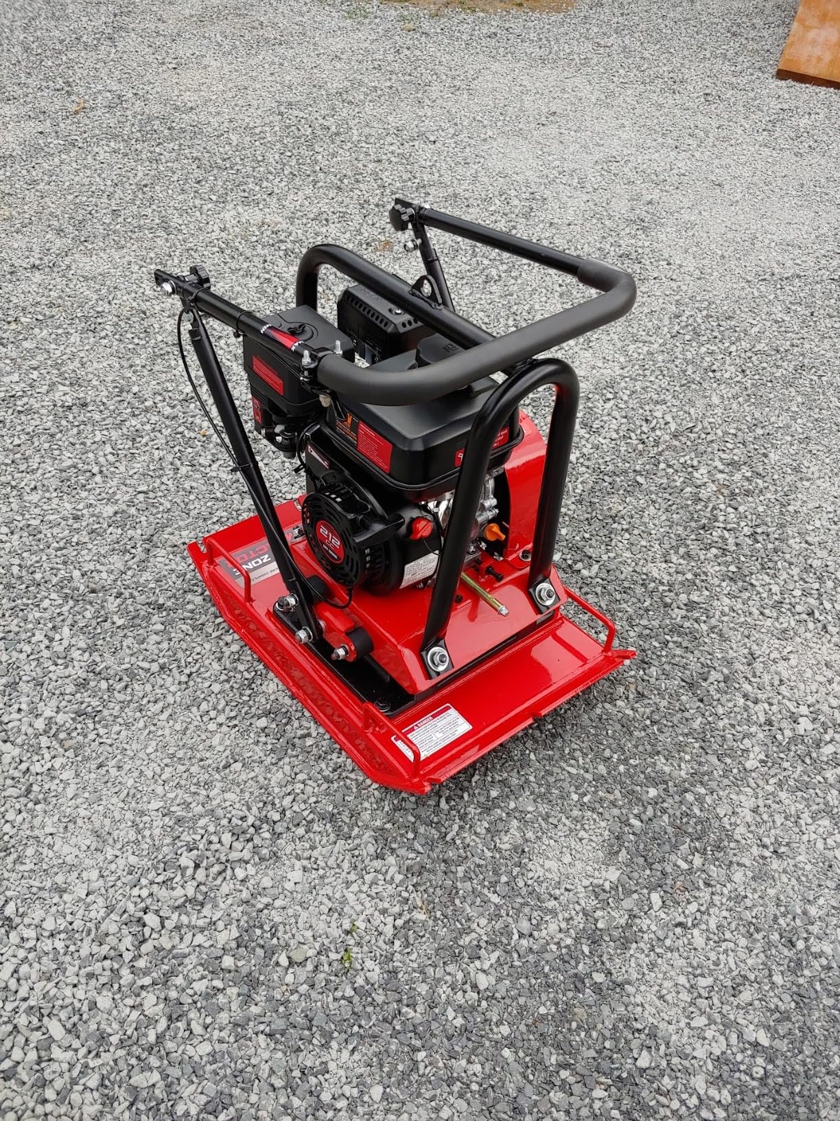 WEN Plate Compactor, 7HP, 212cc, with Wheel Kit and 4496-Pound Compaction Force (56012) customer photo 2