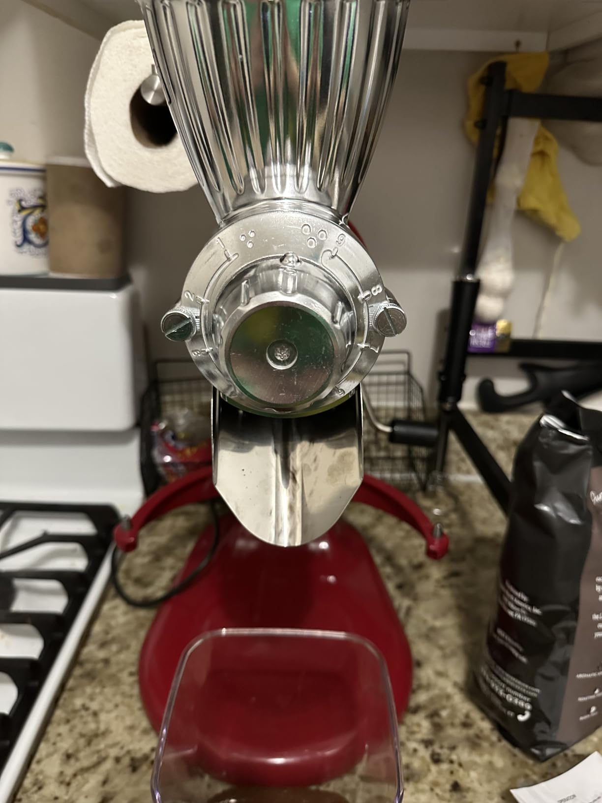 Grain Mill Attachment for KitchenAid, Food-Grade All-Metal 9 Levels | Flour Mill for KitchenAid Stand Mixer, Fit for Millet, Wheat, Grain Corn, Coffee Beans, Dry Low-Oil Grains customer photo 2