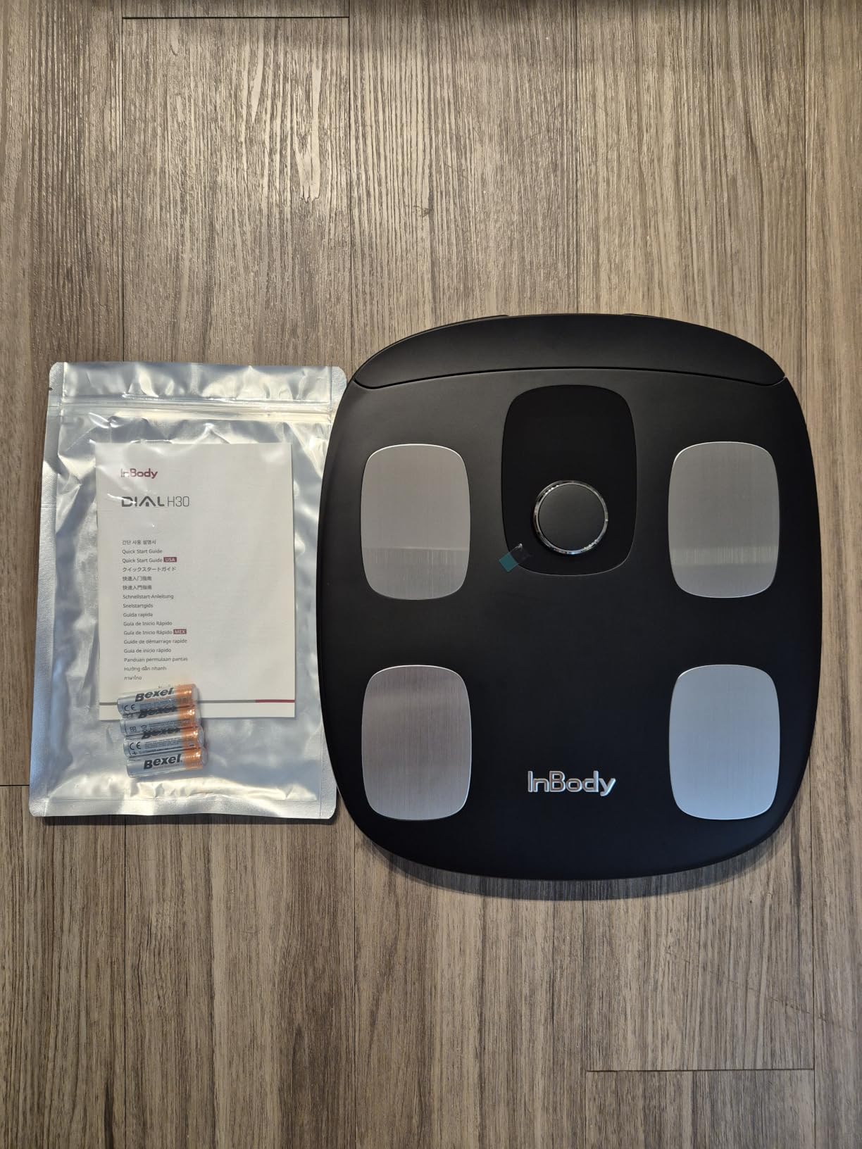 InBody Dial H30 Body Composition Scale | Smart Scale with BMI, Body Fat, Muscle Mass | Scale with App | Body Fat Measurement Device | Wi-Fi & Bluetooth | Matte Black customer photo 1