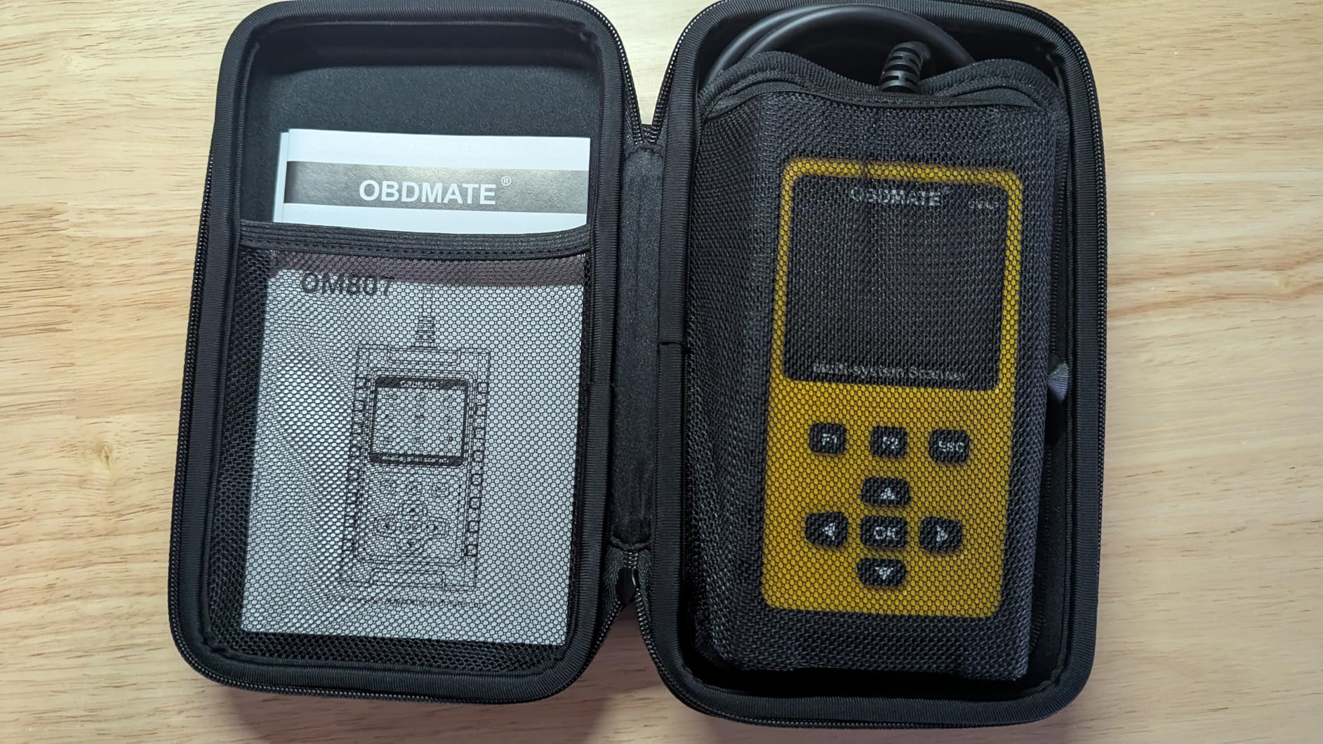 OBD2 Scanner for Mercedes Benz, OM807 Full System Diagnostic Tool with Resets (Oil/ETC/EPB/ABS/SAS/BAT Register...), Full OBDII Functions Read&Erase Fault Codes, Free Software Update customer photo 2
