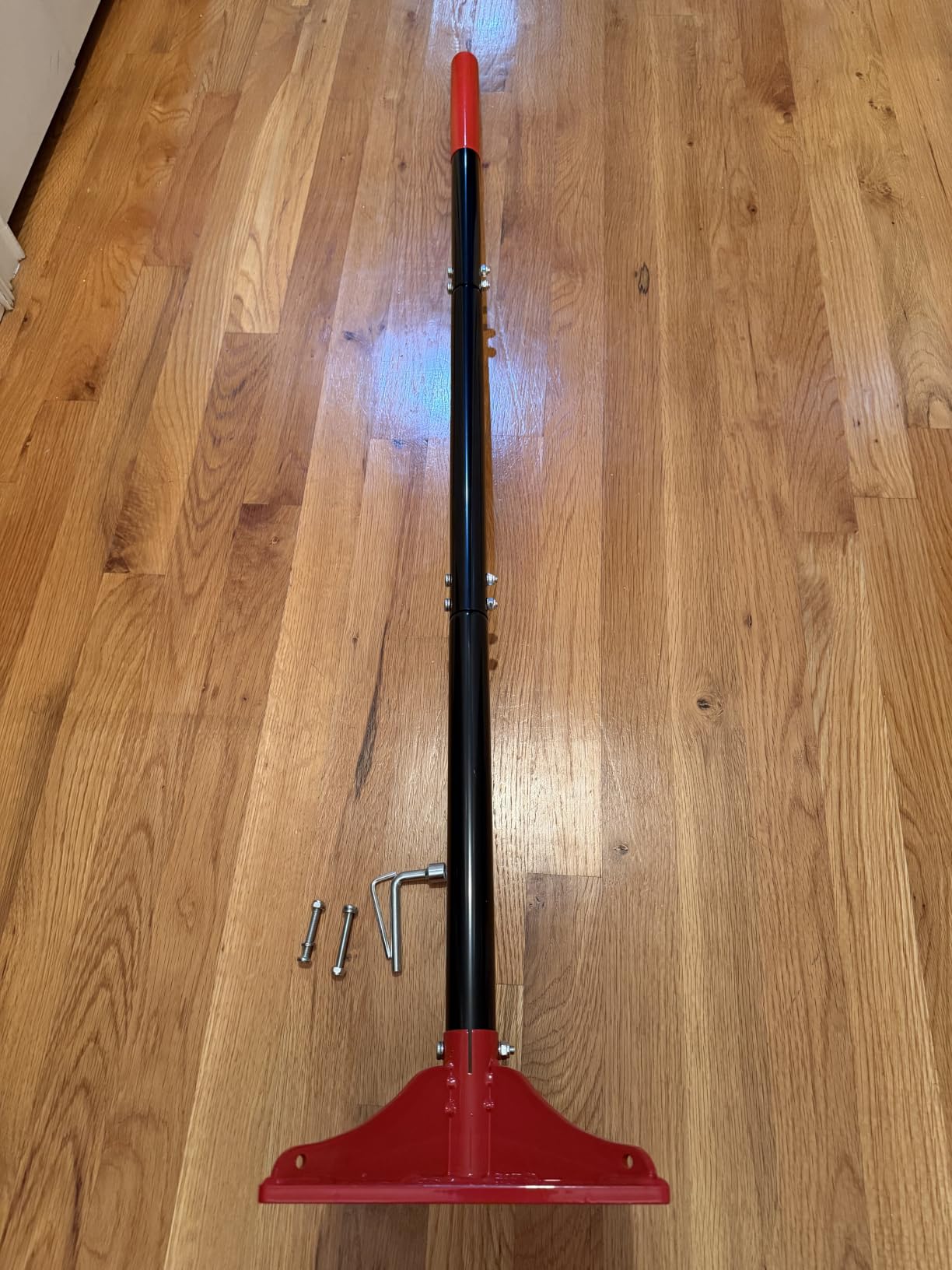 8 x 8 Inch Steel Tamper Tool with 48 Inch Handle for Soil, Gravel and Pavers customer photo 2