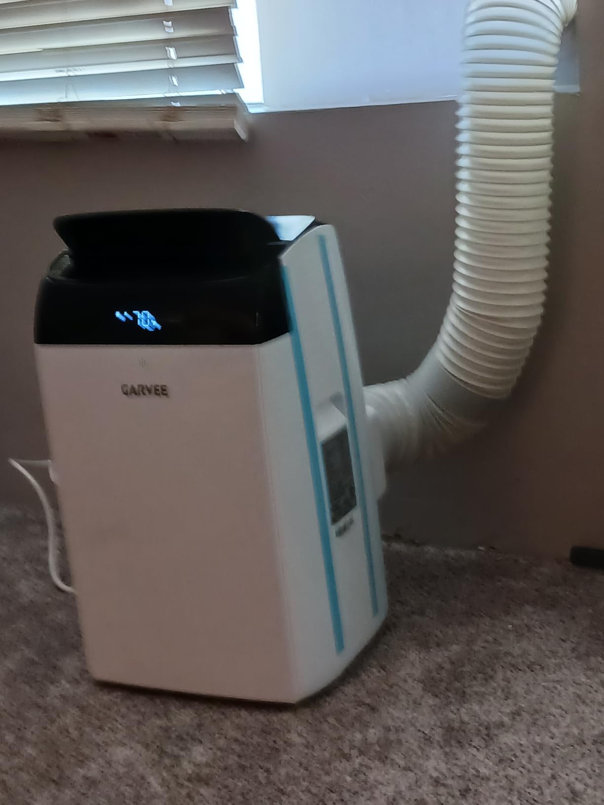 Garvee 14000 BTU Portable Air Conditioner, 3-in-1 Indoor AC Unit with Cooling, Dehumidifier, Fan, Follow Me, 24-Hour Timer, Remote Control & Window Kit for Bedroom, Home Office, Apartment, 750 Sq. Ft customer photo 1