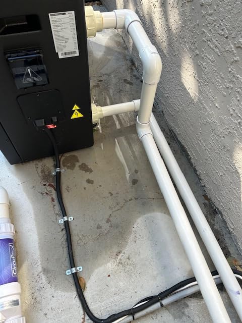 MICOE 18000 BTU Pool Heater for Above Ground Pool Up to 5500 Gallons | Smart APP & Touchscreen Control, Heating & Cooling Modes, Titanium Heat Exchanger, IPX4, Quiet 50dB, COP 4.88, 110-120V customer photo 2