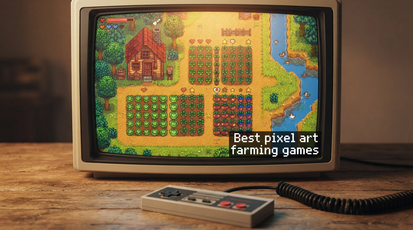 Best pixel art farming games