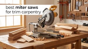 best miter saws for trim carpentry