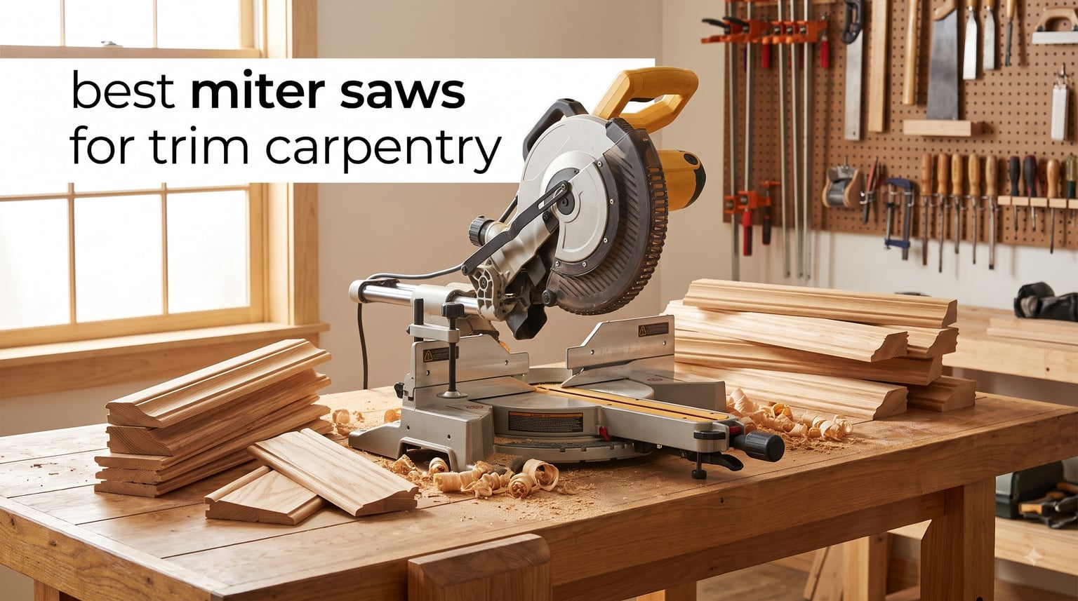 best miter saws for trim carpentry