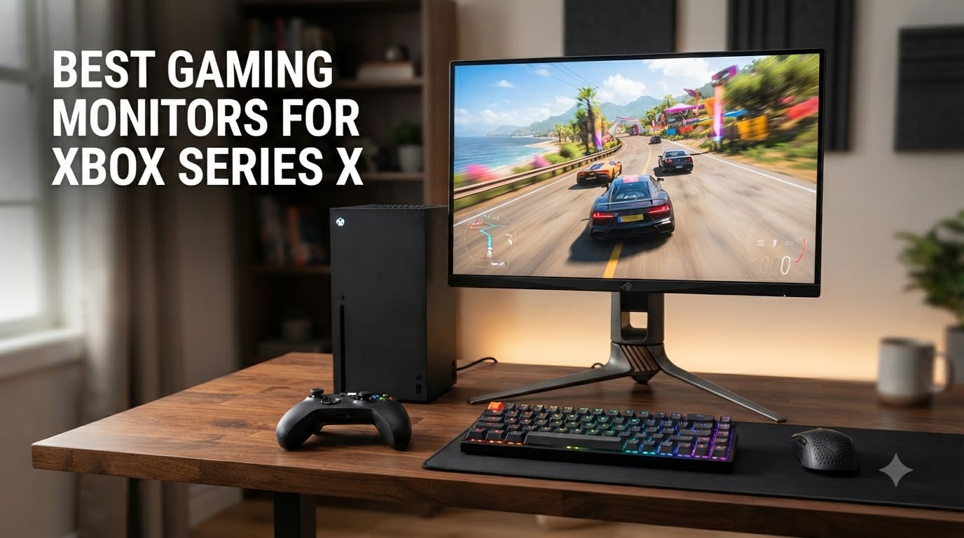 best gaming monitors for xbox series x