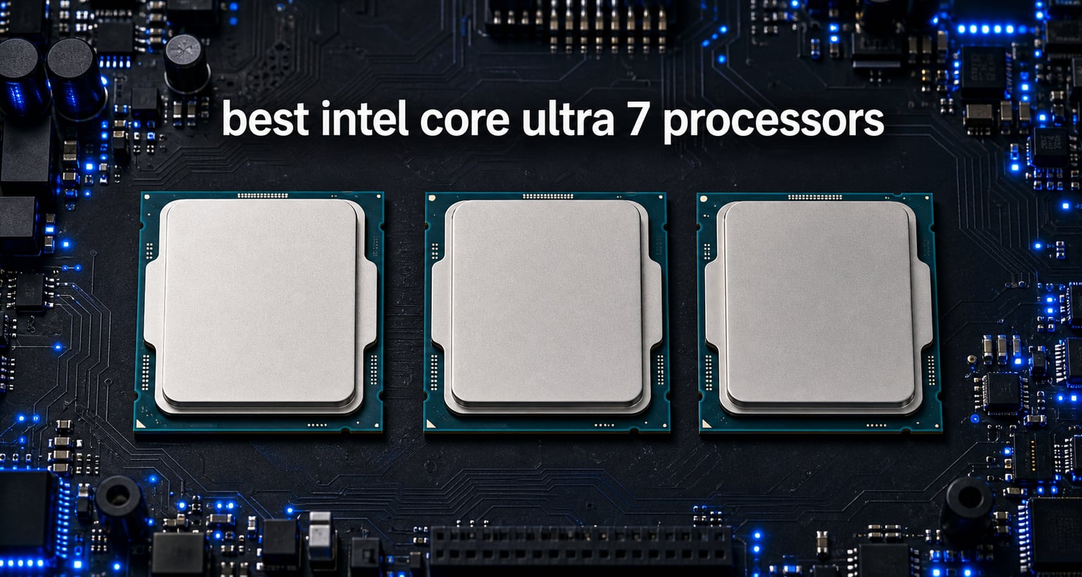 best intel core ultra 7 processors