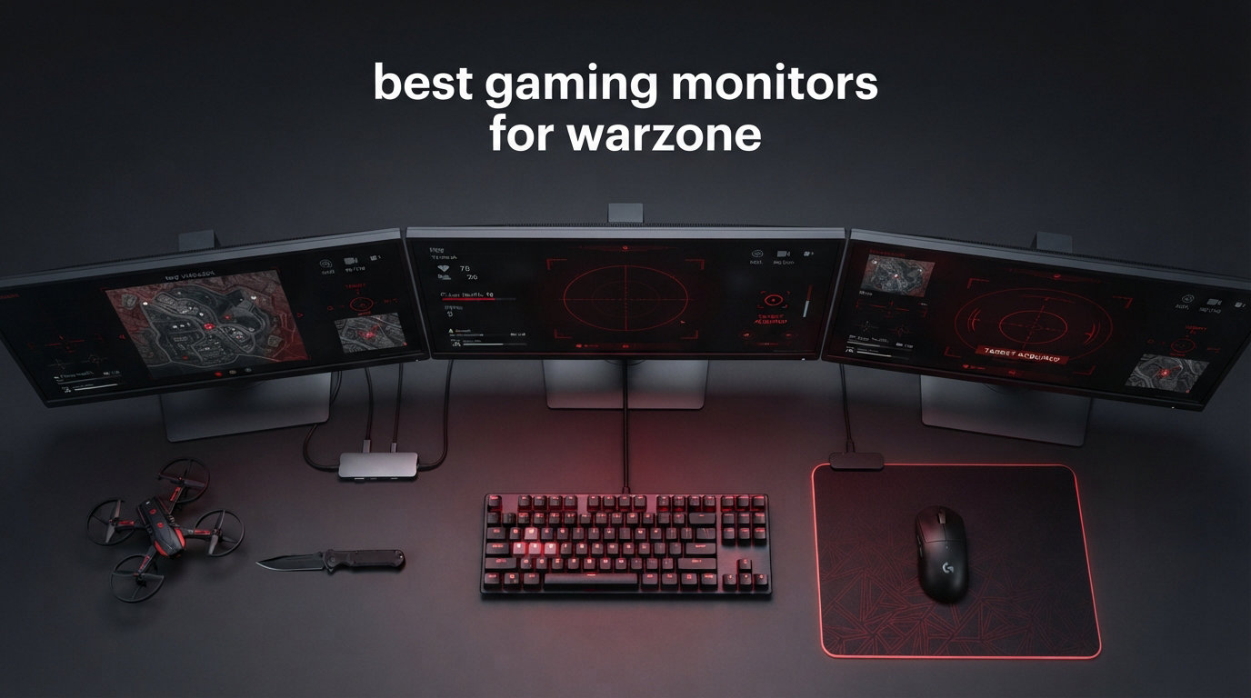 best gaming monitors for warzone