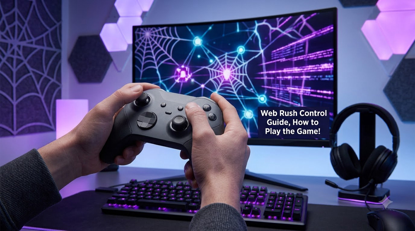 Web Rush Control Guide, How to Play the Game!