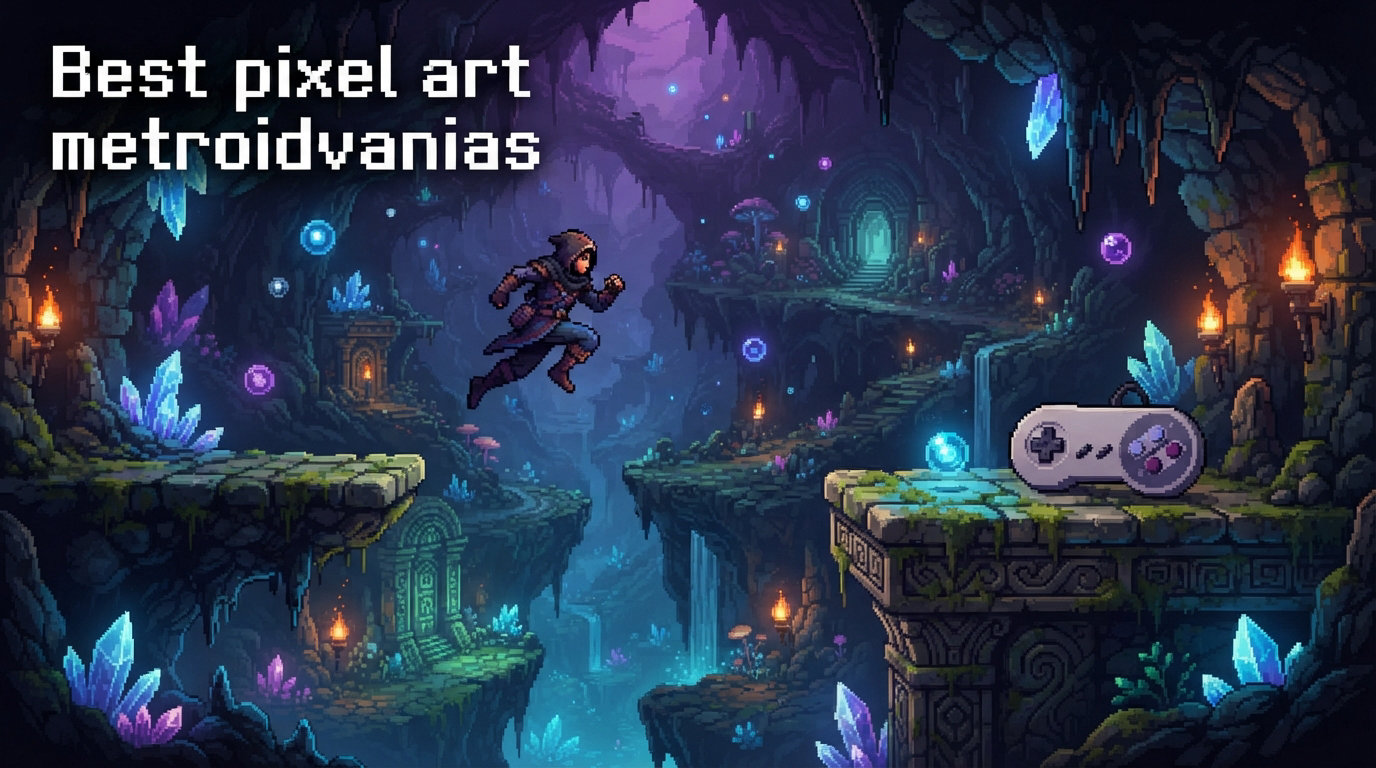 Best pixel art metroidvanias