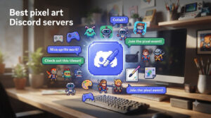 Best pixel art Discord servers
