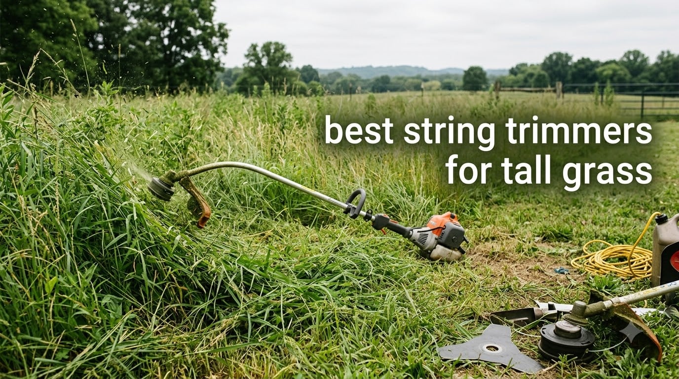 best string trimmers for tall grass