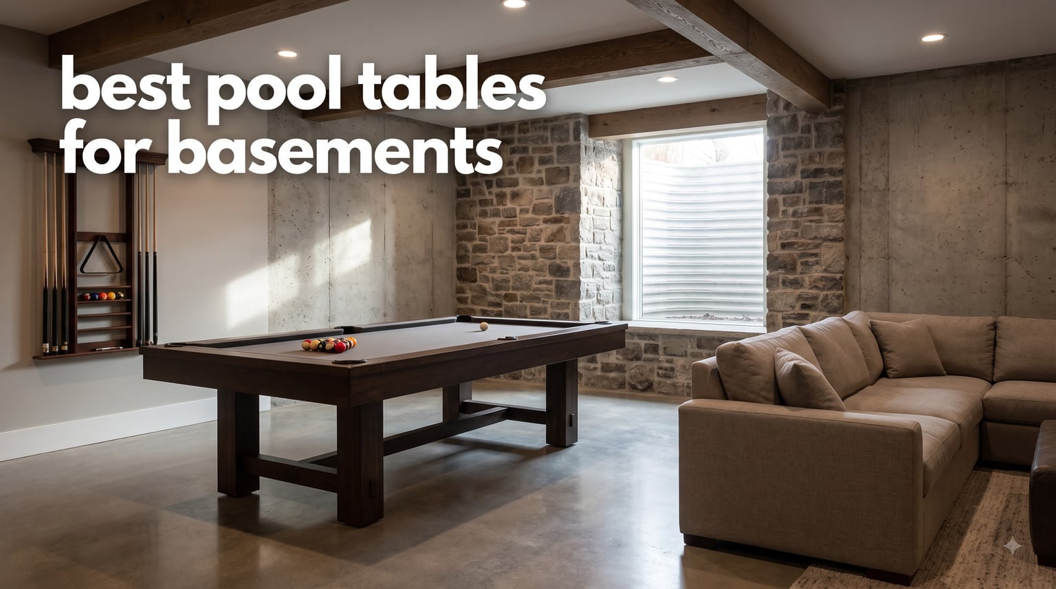 best pool tables for basements