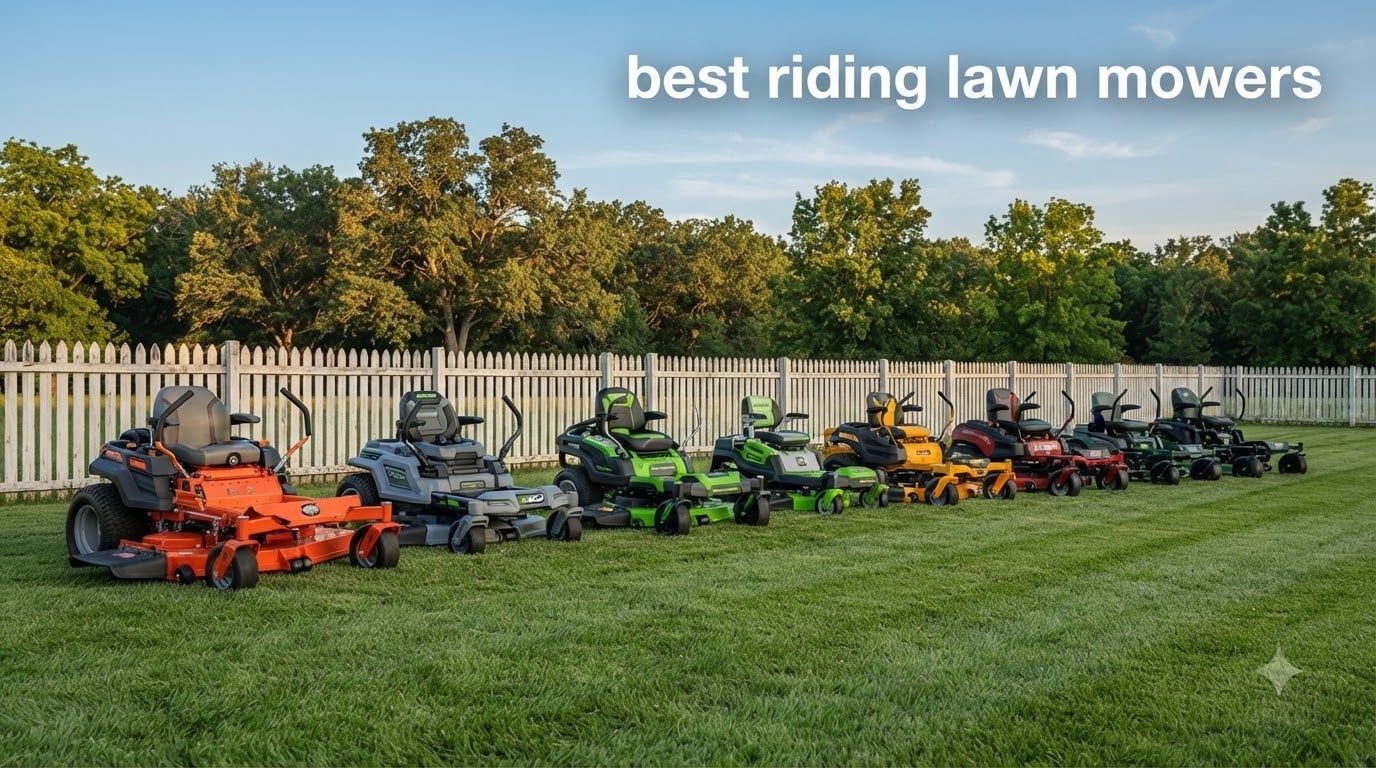 best riding lawn mowers