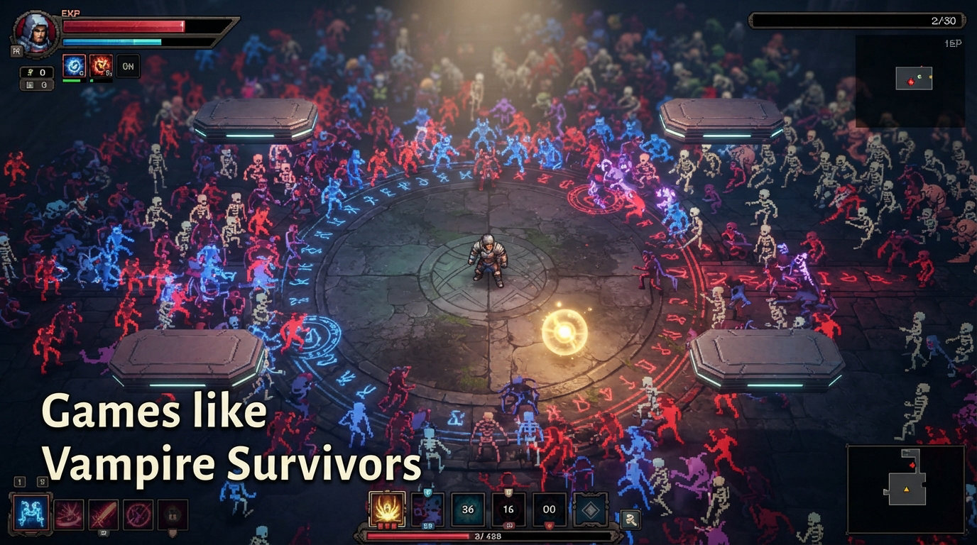 Games like Vampire Survivors