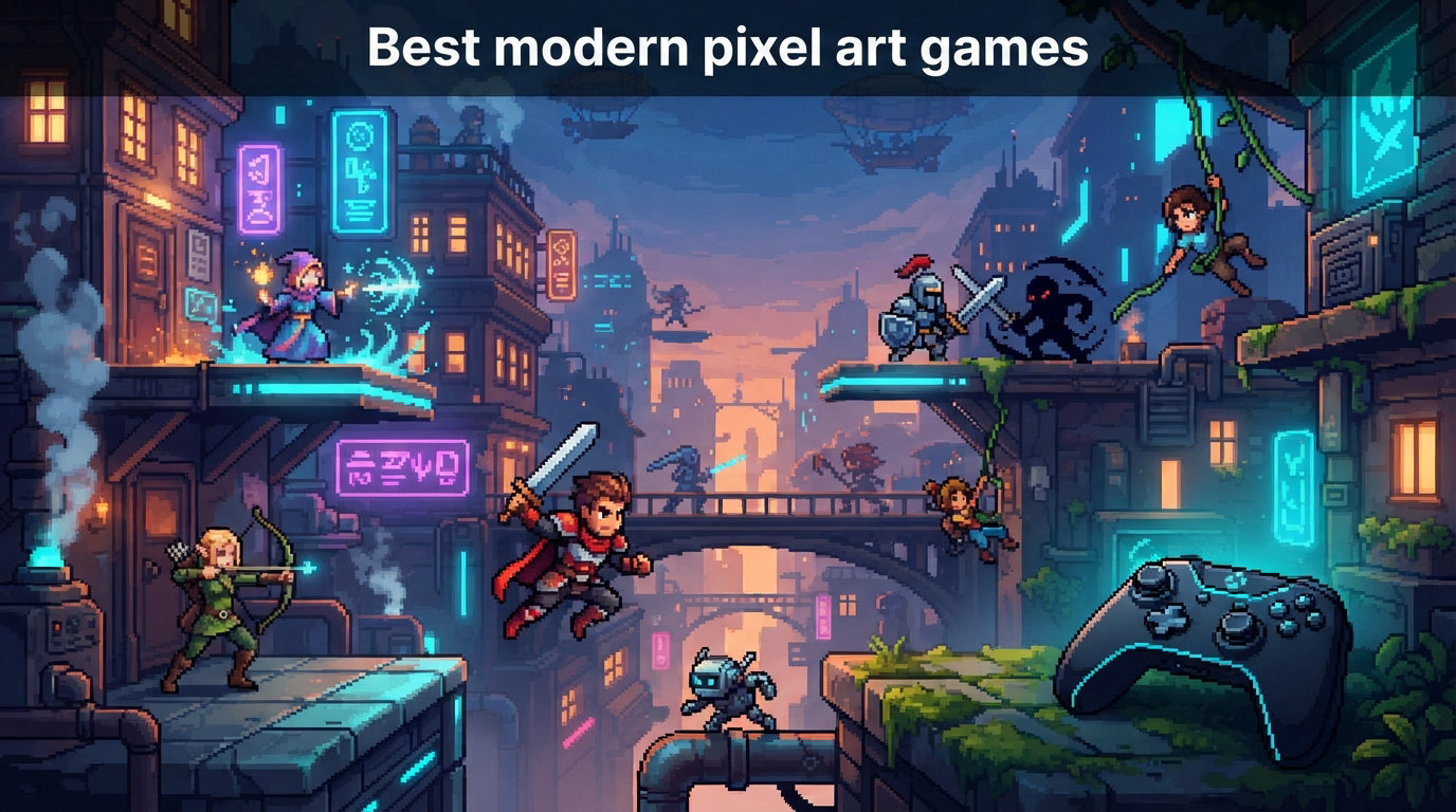 Best modern pixel art games