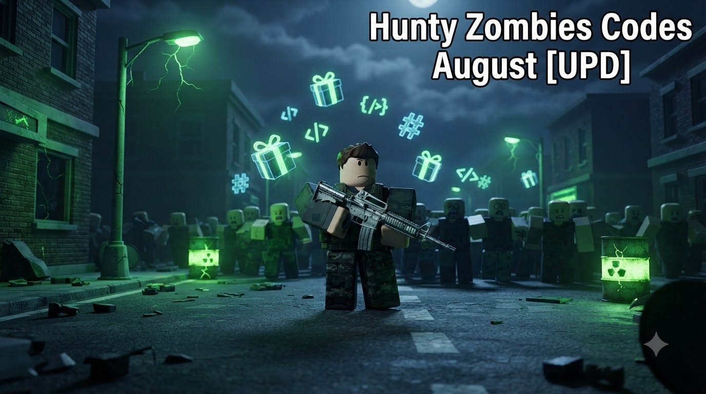 Hunty Zombies Codes August 2026 [UPD]