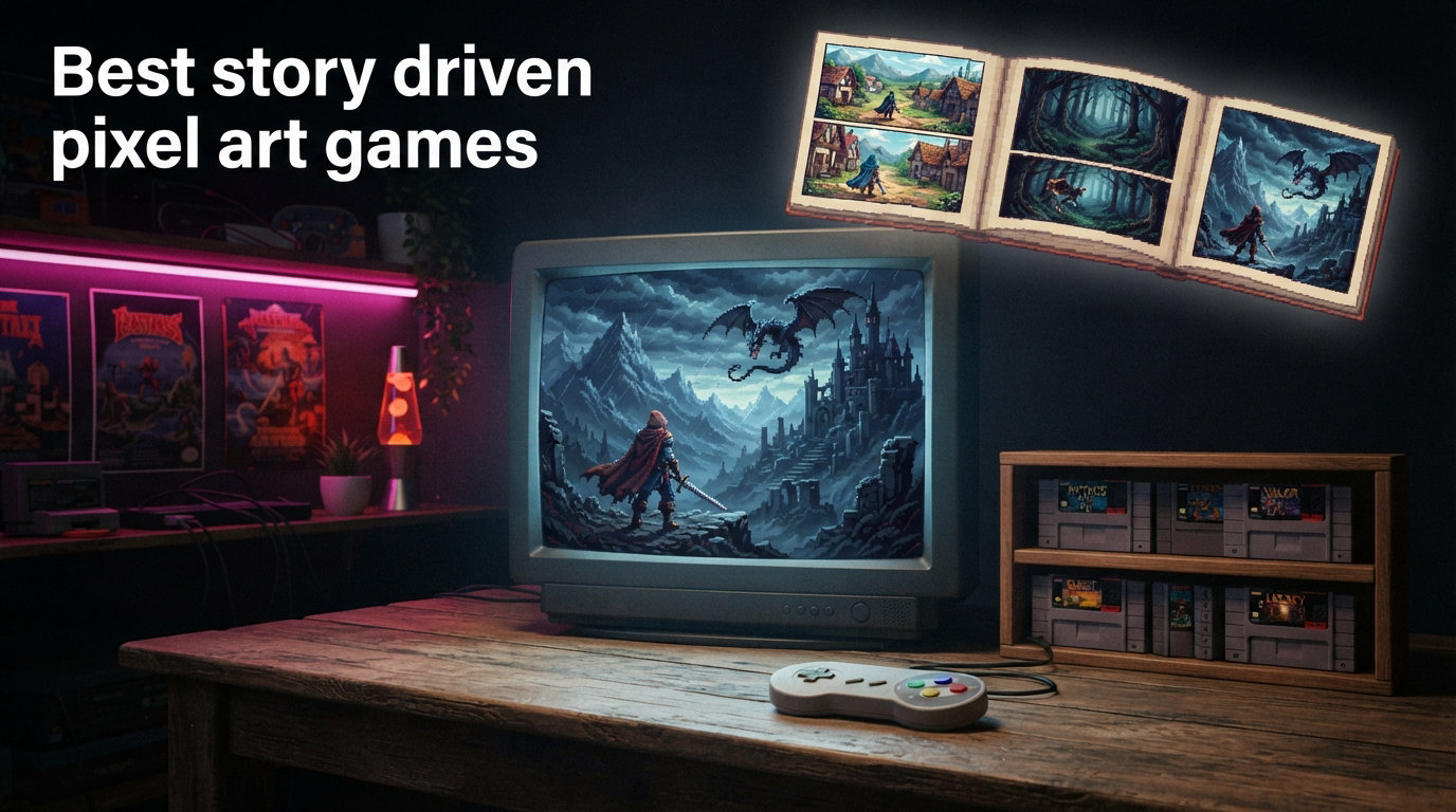 Best story driven pixel art games