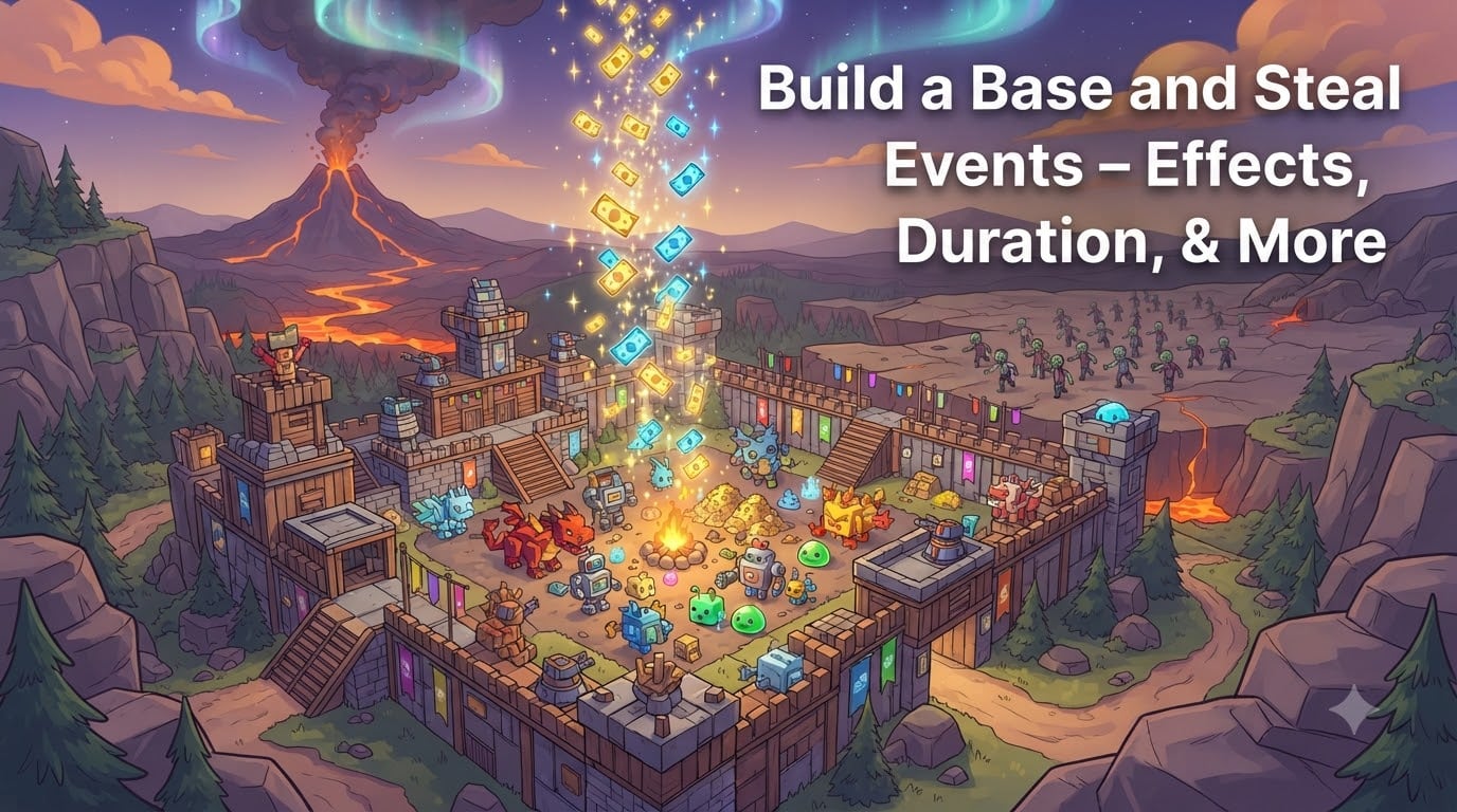 Build a Base and Steal Events – Effects, Duration, & More