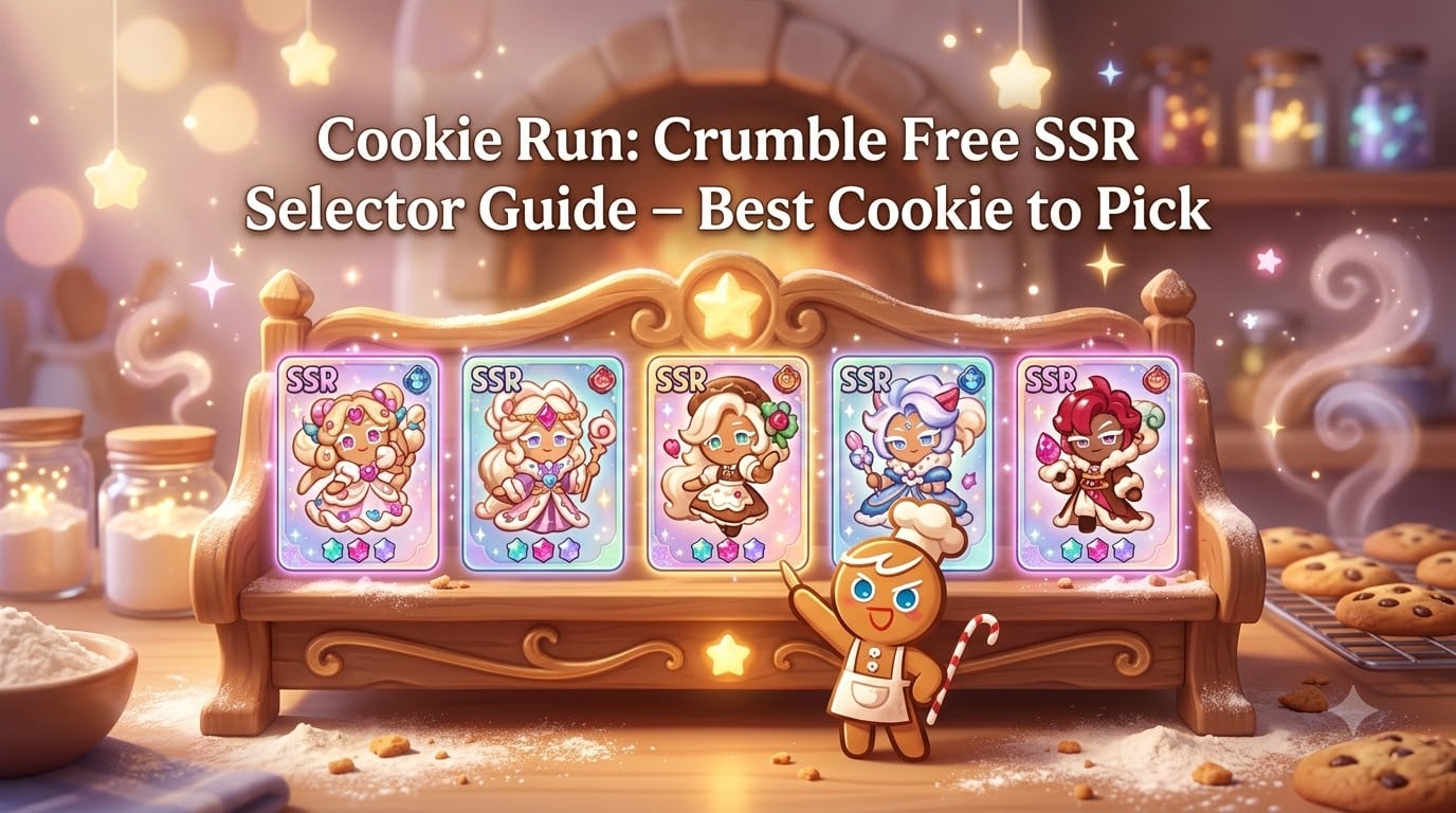 Cookie Run: Crumble Free SSR Selector Guide – Best Cookie to Pick