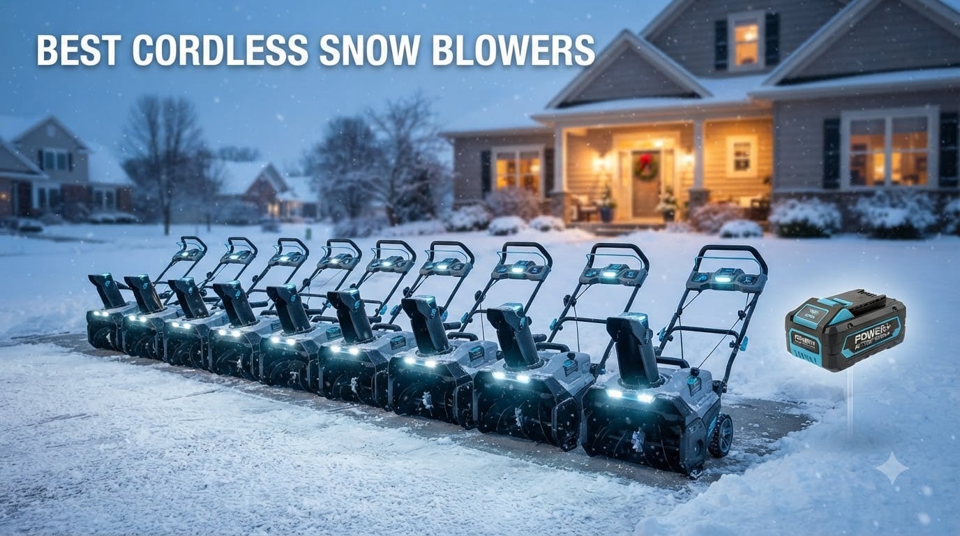 best cordless snow blowers