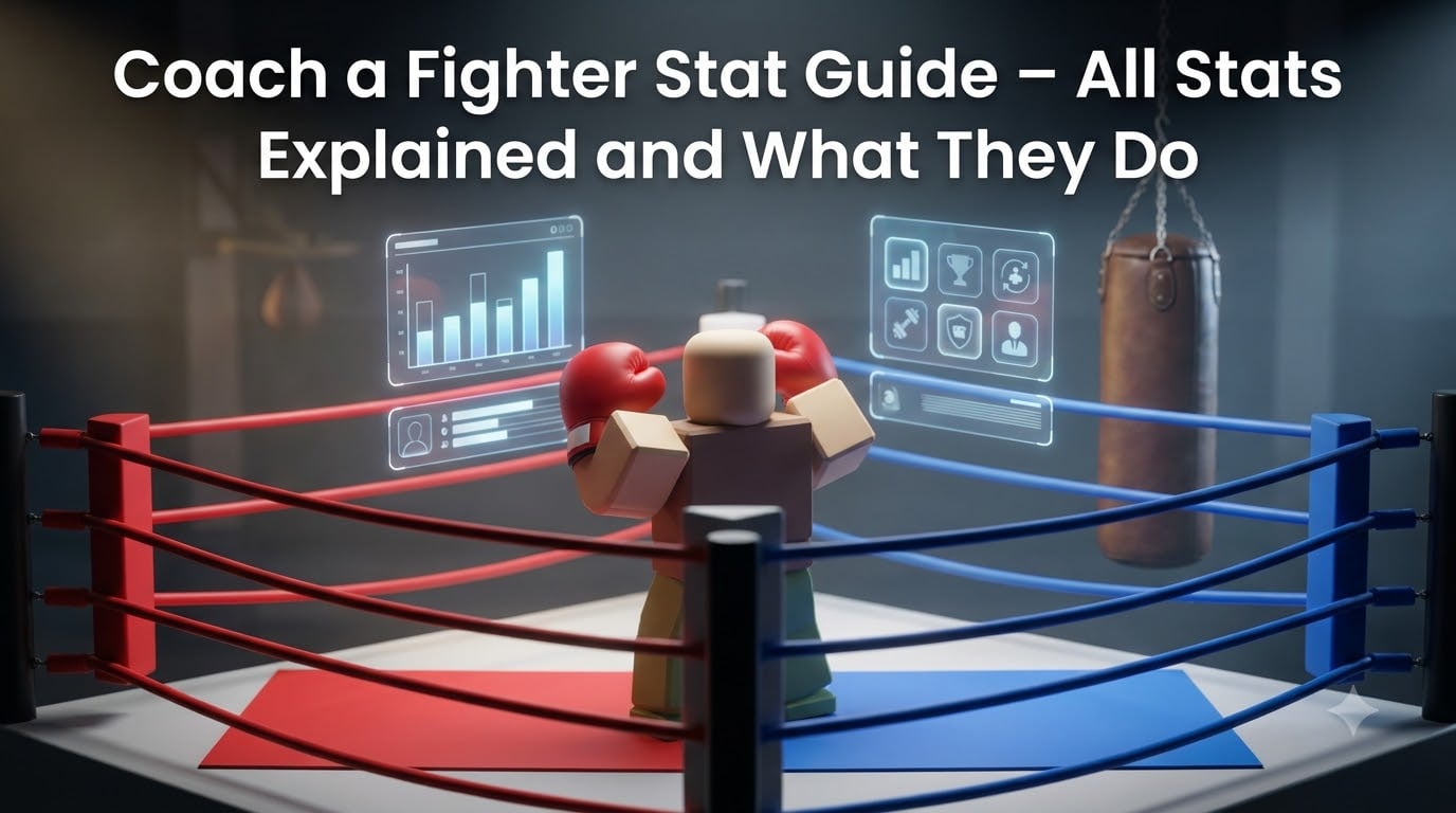 Coach a Fighter Stat Guide – All Stats Explained and What They Do