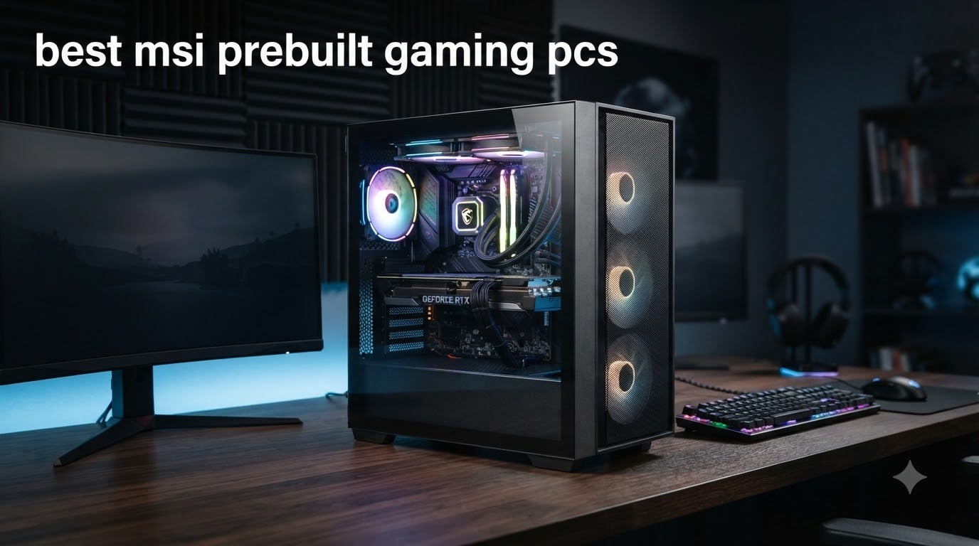 best msi prebuilt gaming pcs
