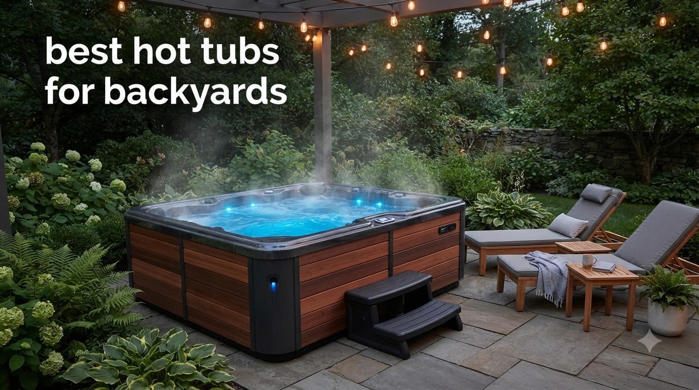 best hot tubs for backyards