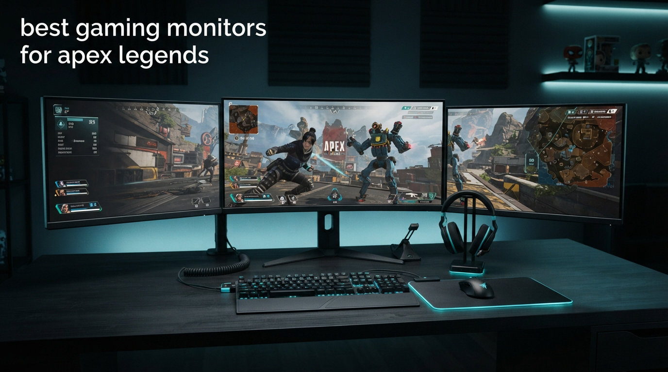best gaming monitors for apex legends